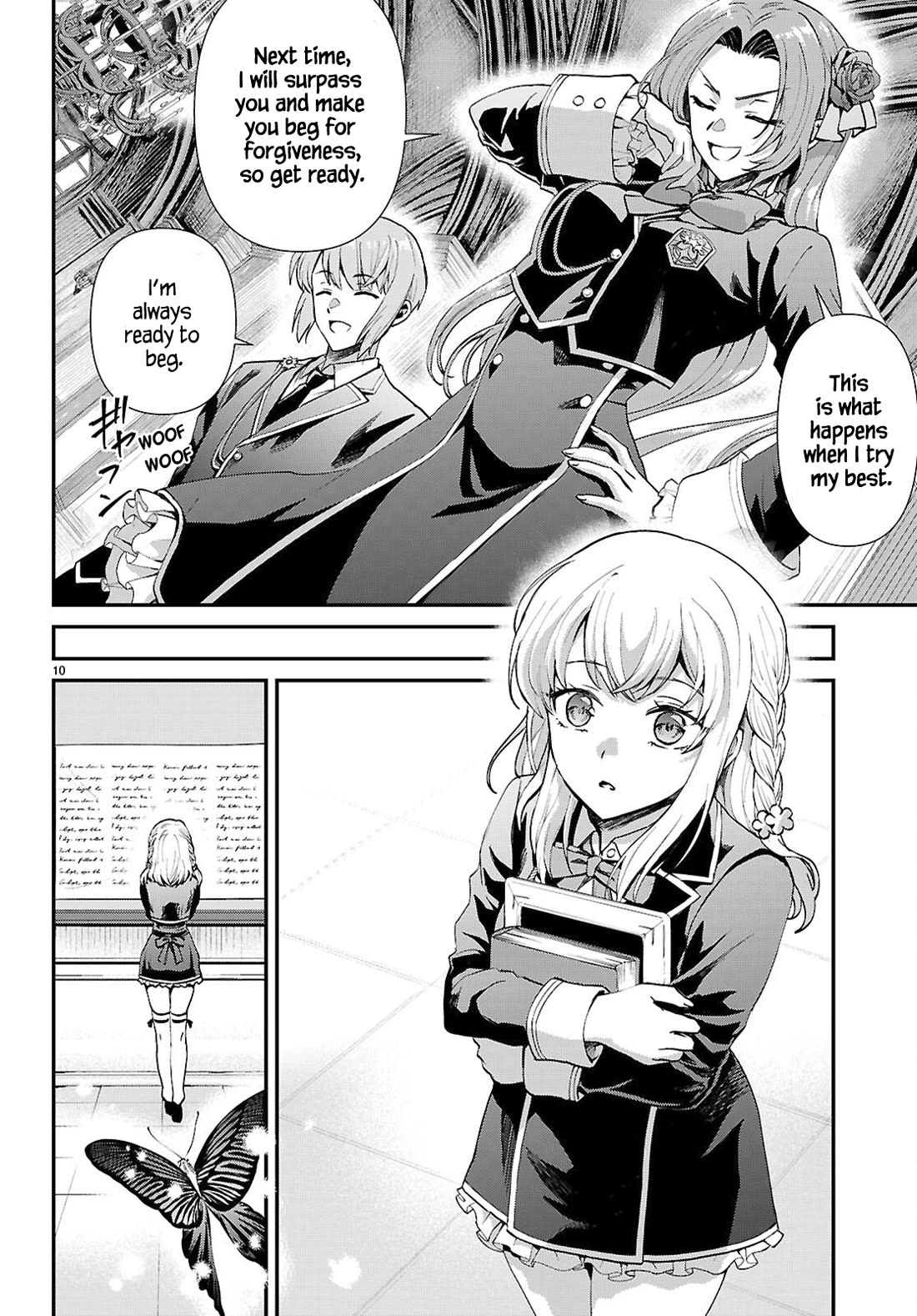 A High School Boy Reincarnates as the Villainous Daughter in an Otome Game. Chapter 16 page 10 - Chapter 16: The cheat lady's pride②