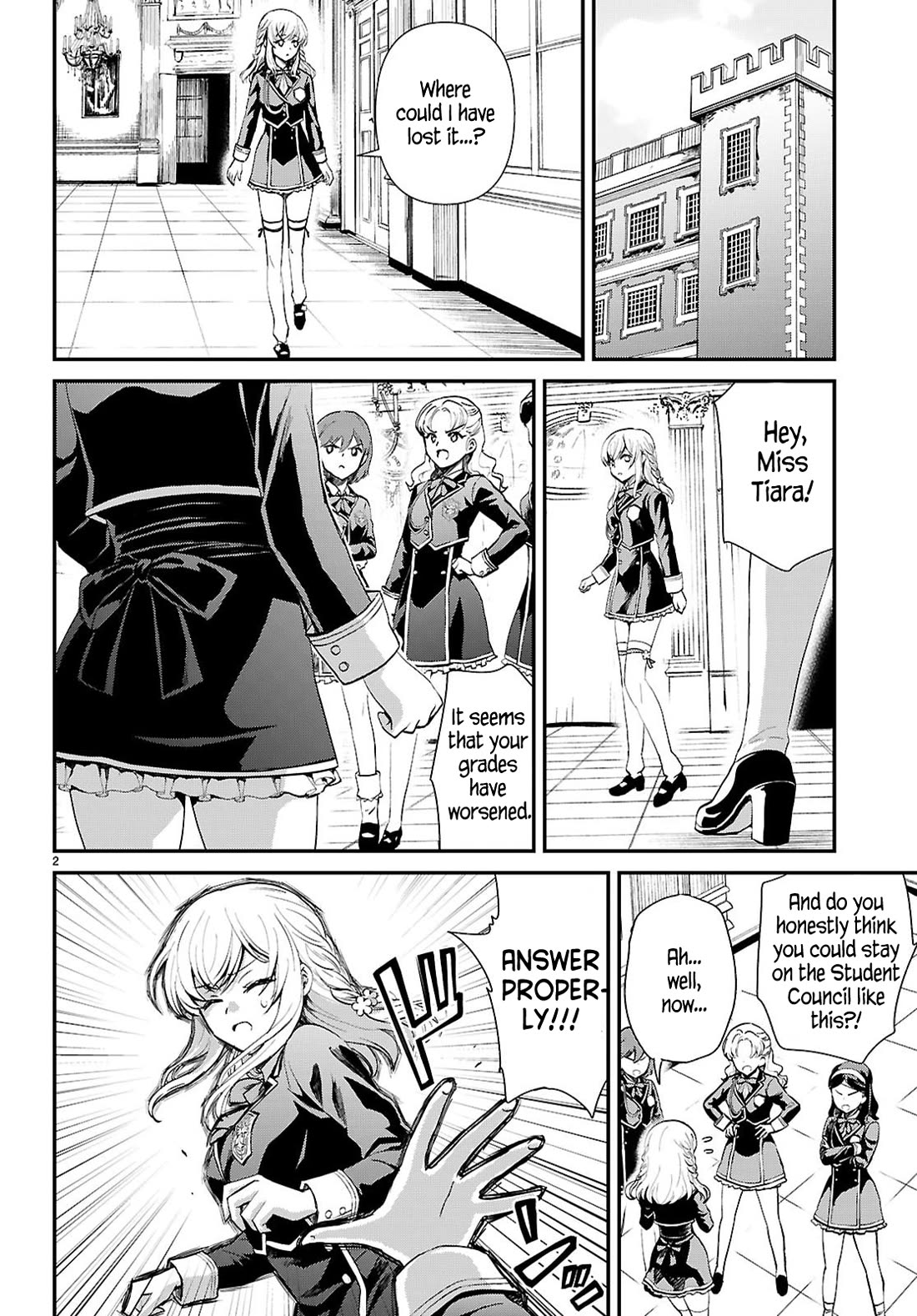 A High School Boy Reincarnates as the Villainous Daughter in an Otome Game. Chapter 17 page 2 - Chapter 17: Ending①