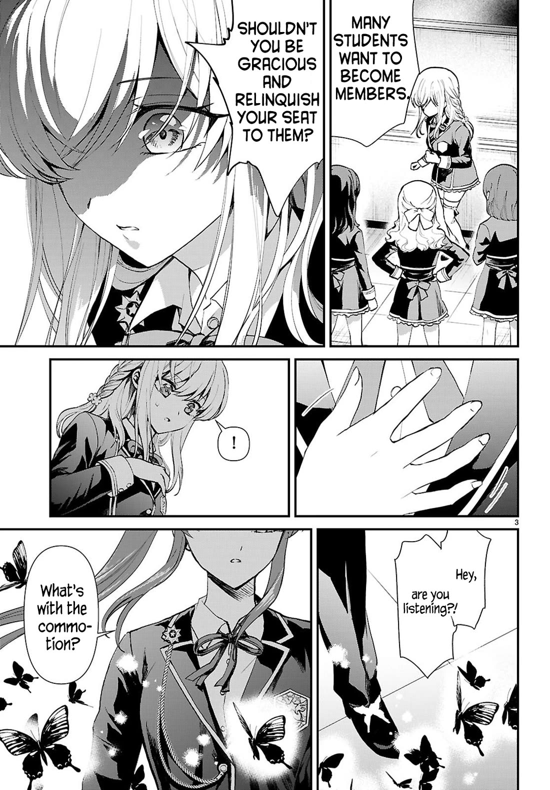 A High School Boy Reincarnates as the Villainous Daughter in an Otome Game. Chapter 17 page 3 - Chapter 17: Ending①