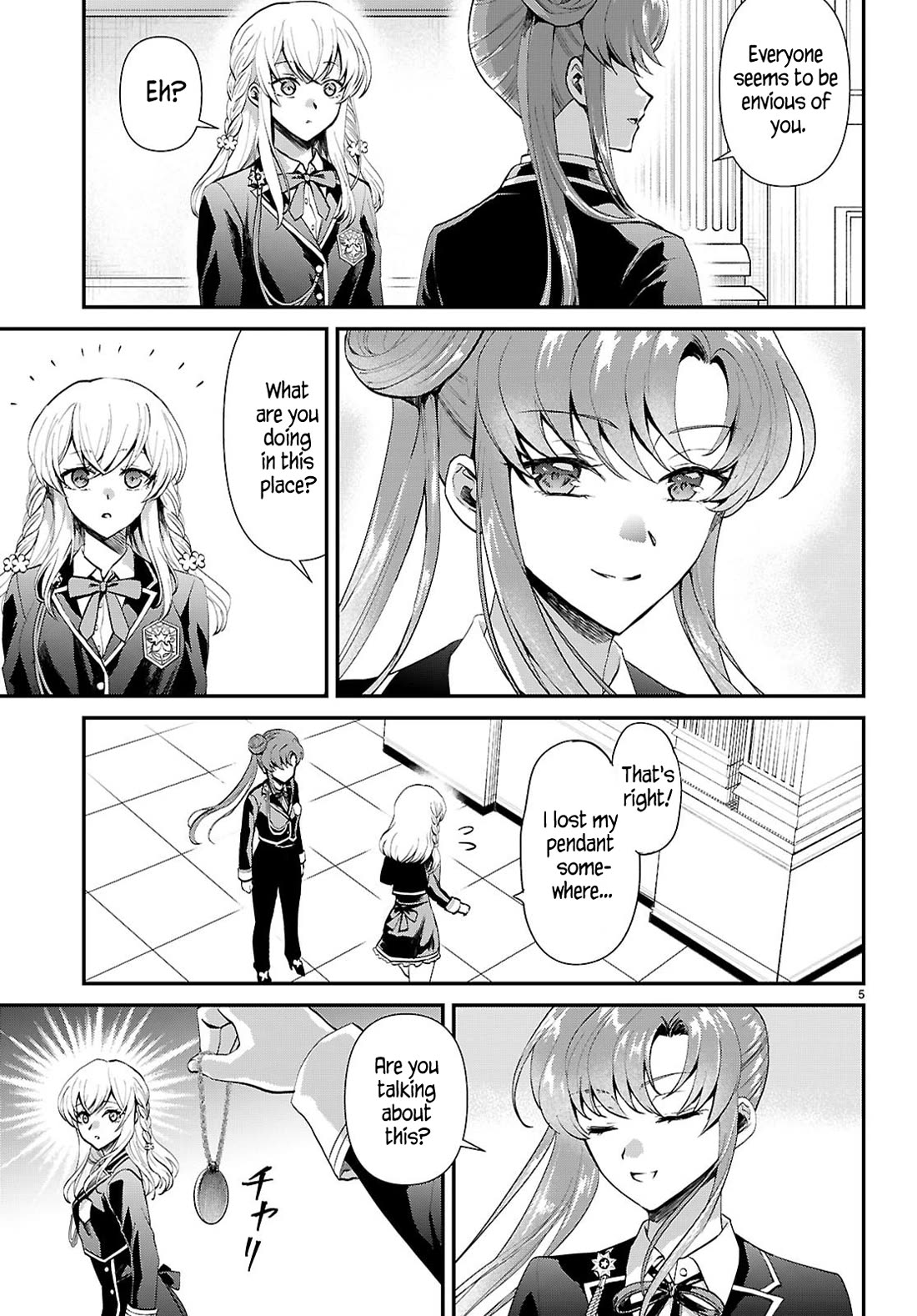 A High School Boy Reincarnates as the Villainous Daughter in an Otome Game. Chapter 17 page 5 - Chapter 17: Ending①