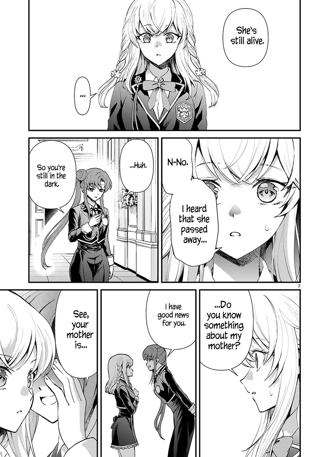 A High School Boy Reincarnates as the Villainous Daughter in an Otome Game. Chapter 17 page 7 - Chapter 17: Ending①