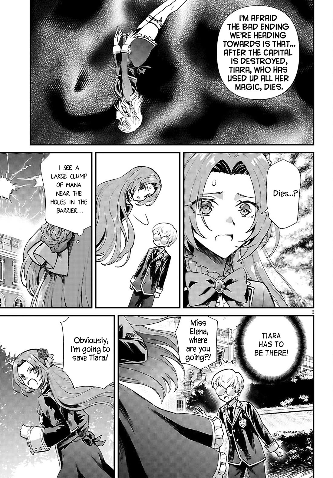 A High School Boy Reincarnates as the Villainous Daughter in an Otome Game. Chapter 18 page 3 - Chapter 18: Ending②