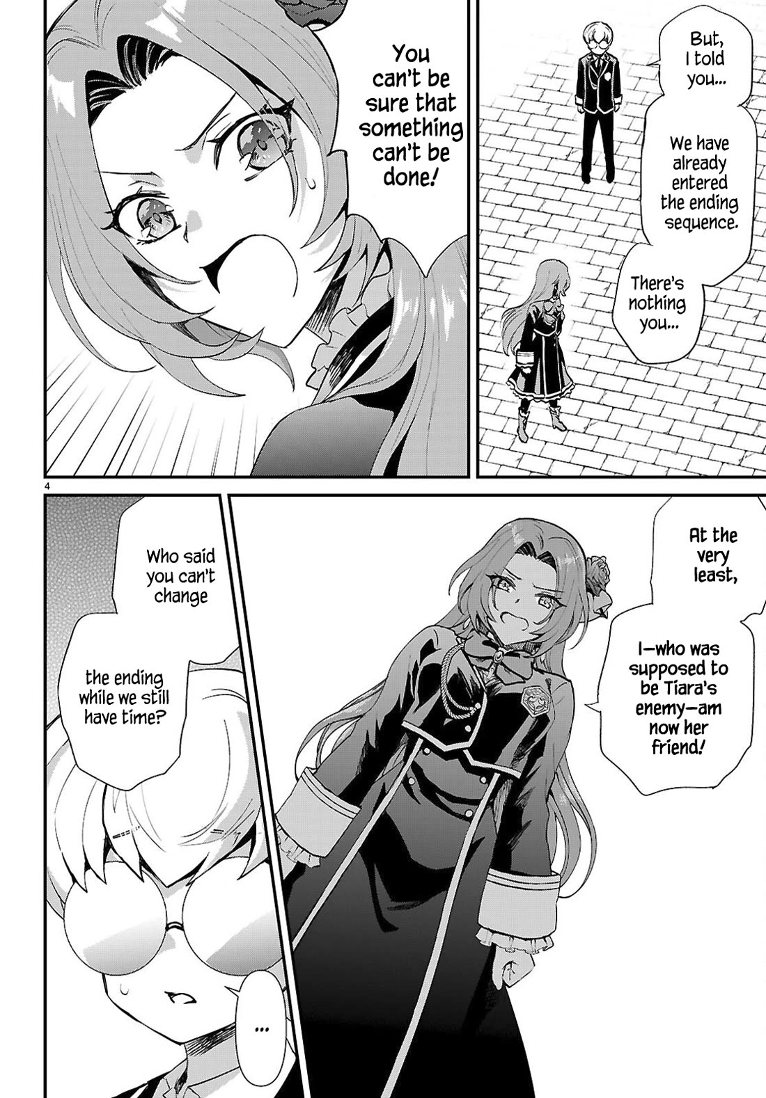 A High School Boy Reincarnates as the Villainous Daughter in an Otome Game. Chapter 18 page 4 - Chapter 18: Ending②