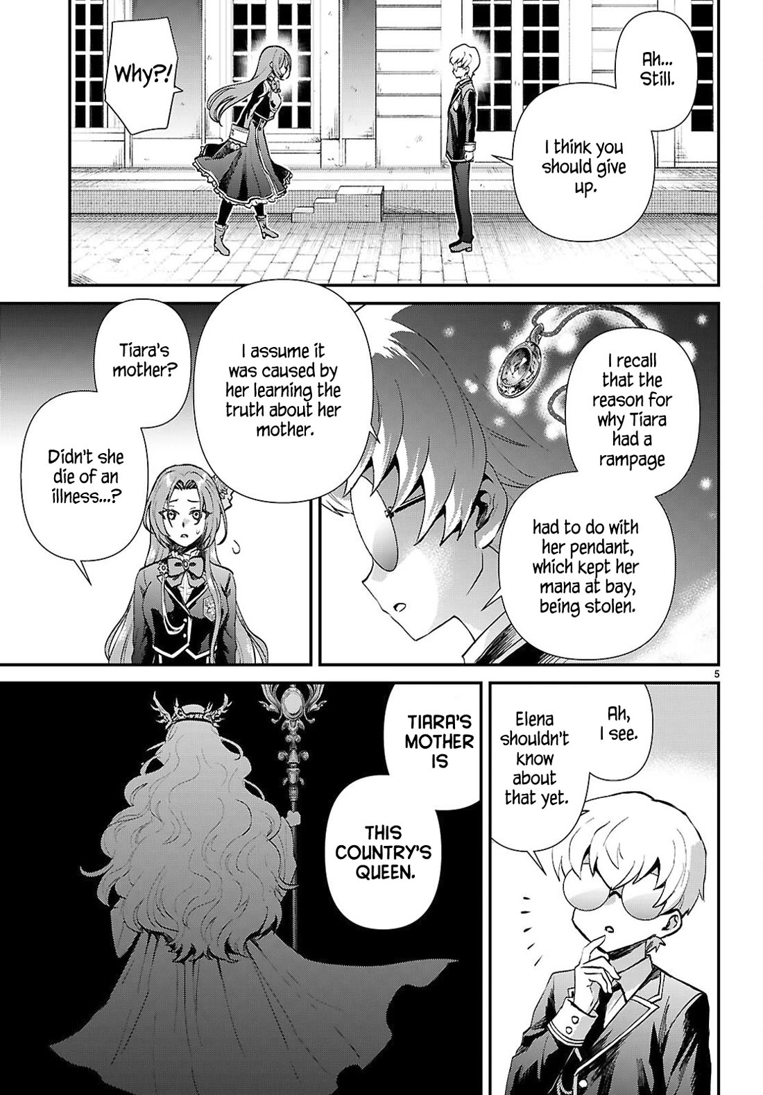 A High School Boy Reincarnates as the Villainous Daughter in an Otome Game. Chapter 18 page 5 - Chapter 18: Ending②
