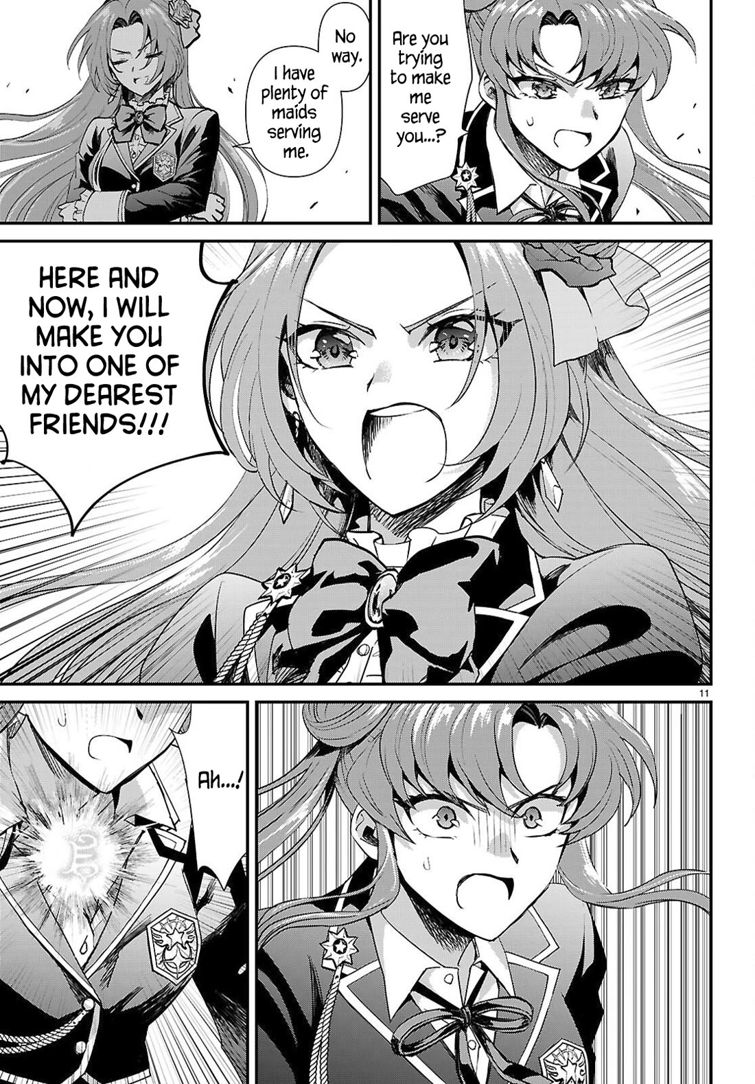 A High School Boy Reincarnates as the Villainous Daughter in an Otome Game. Chapter 19 page 11 - Chapter 19: Ending③