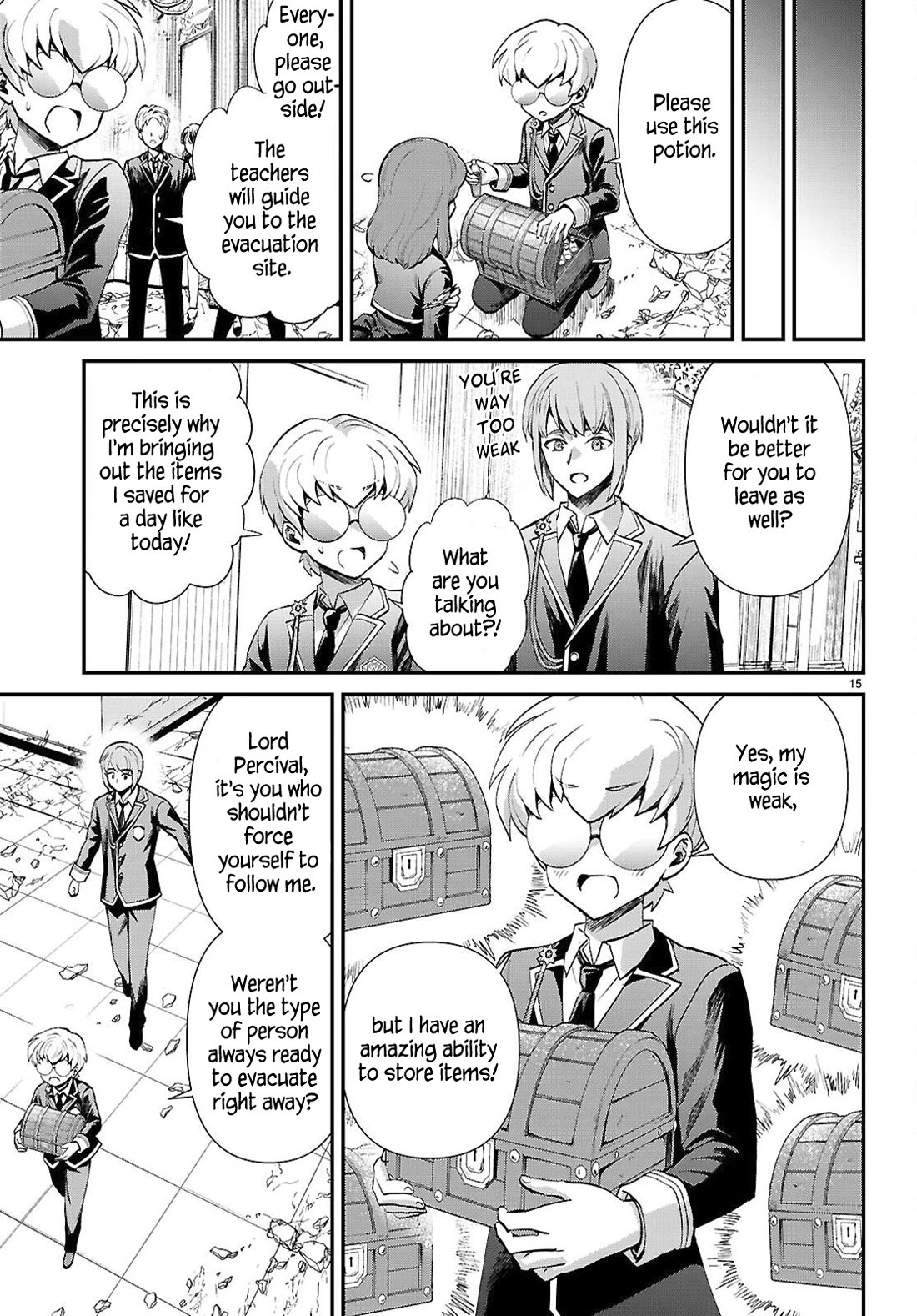 A High School Boy Reincarnates as the Villainous Daughter in an Otome Game. Chapter 19 page 15 - Chapter 19: Ending③