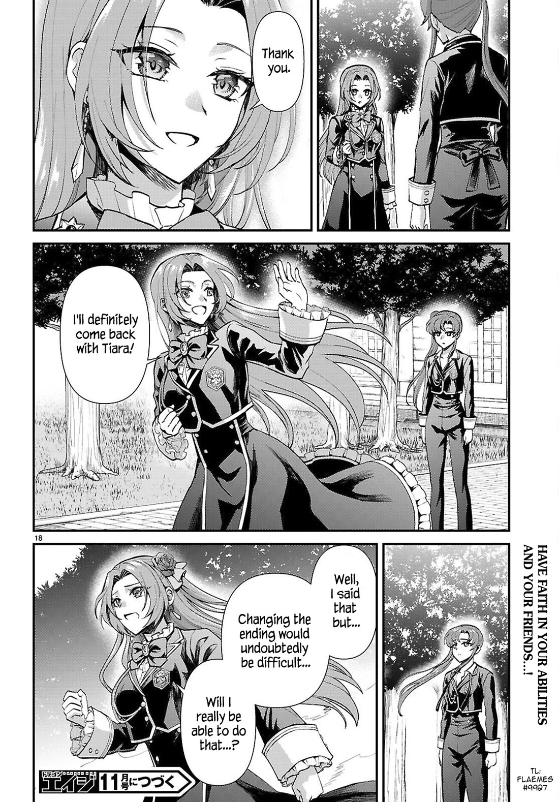 A High School Boy Reincarnates as the Villainous Daughter in an Otome Game. Chapter 19 page 18 - Chapter 19: Ending③