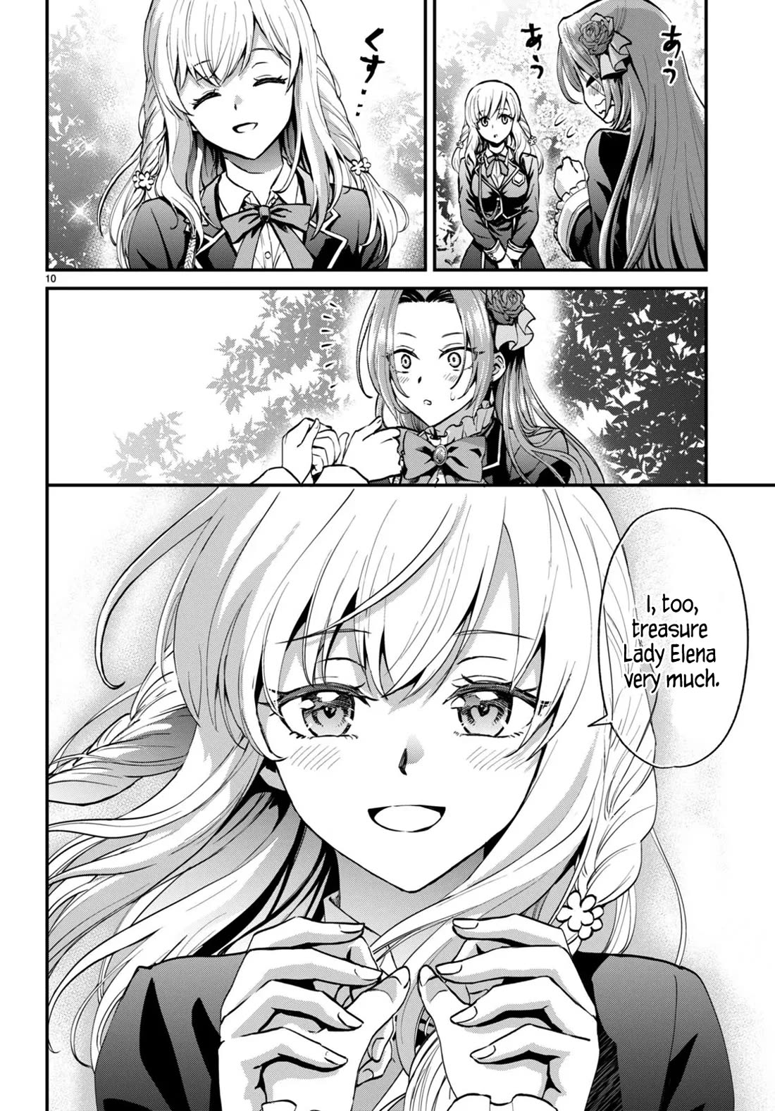 A High School Boy Reincarnates as the Villainous Daughter in an Otome Game. Chapter 2 page 10 - Chapter 2: Capture targets incoming