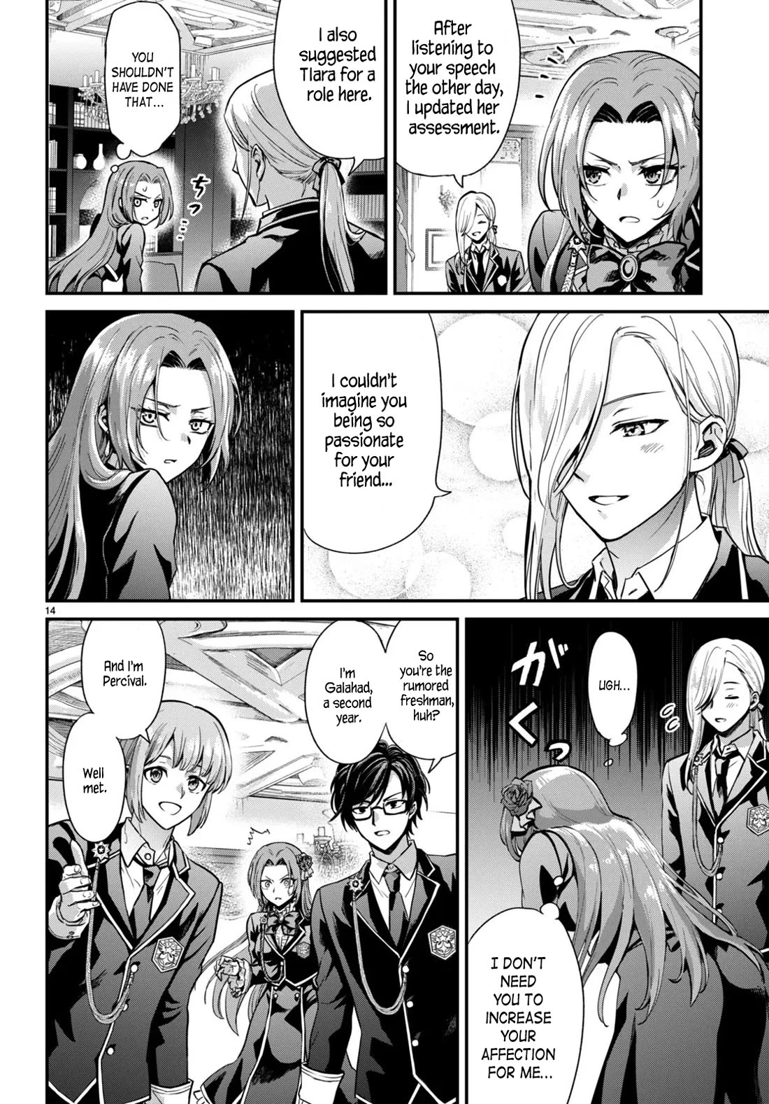 A High School Boy Reincarnates as the Villainous Daughter in an Otome Game. Chapter 2 page 14 - Chapter 2: Capture targets incoming