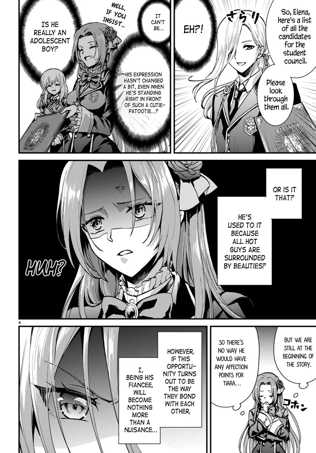 A High School Boy Reincarnates as the Villainous Daughter in an Otome Game. Chapter 2 page 4 - Chapter 2: Capture targets incoming