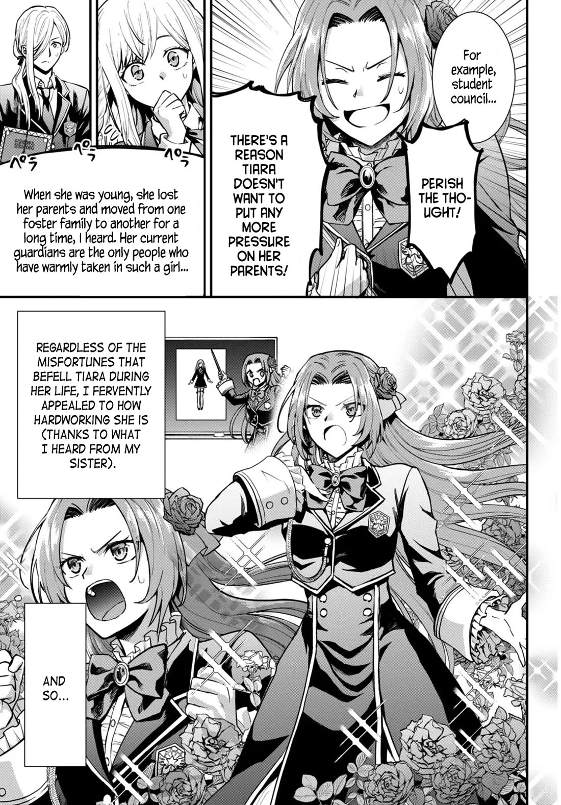 A High School Boy Reincarnates as the Villainous Daughter in an Otome Game. Chapter 2 page 7 - Chapter 2: Capture targets incoming
