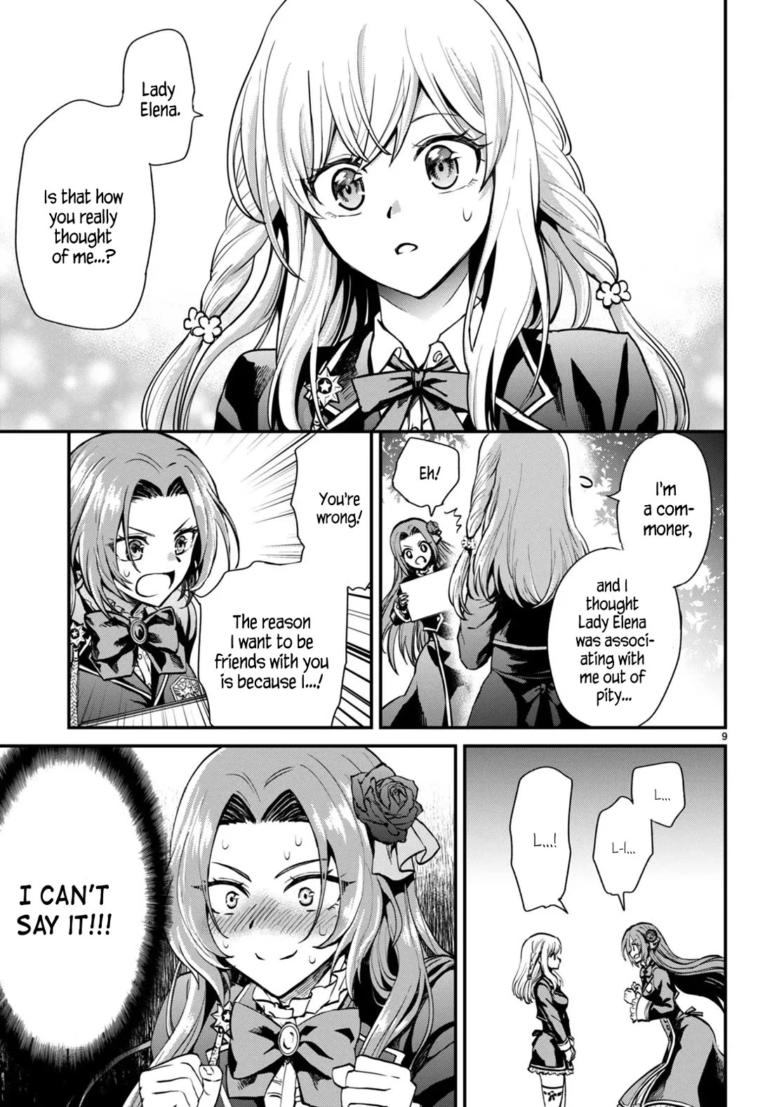 A High School Boy Reincarnates as the Villainous Daughter in an Otome Game. Chapter 2 page 9 - Chapter 2: Capture targets incoming