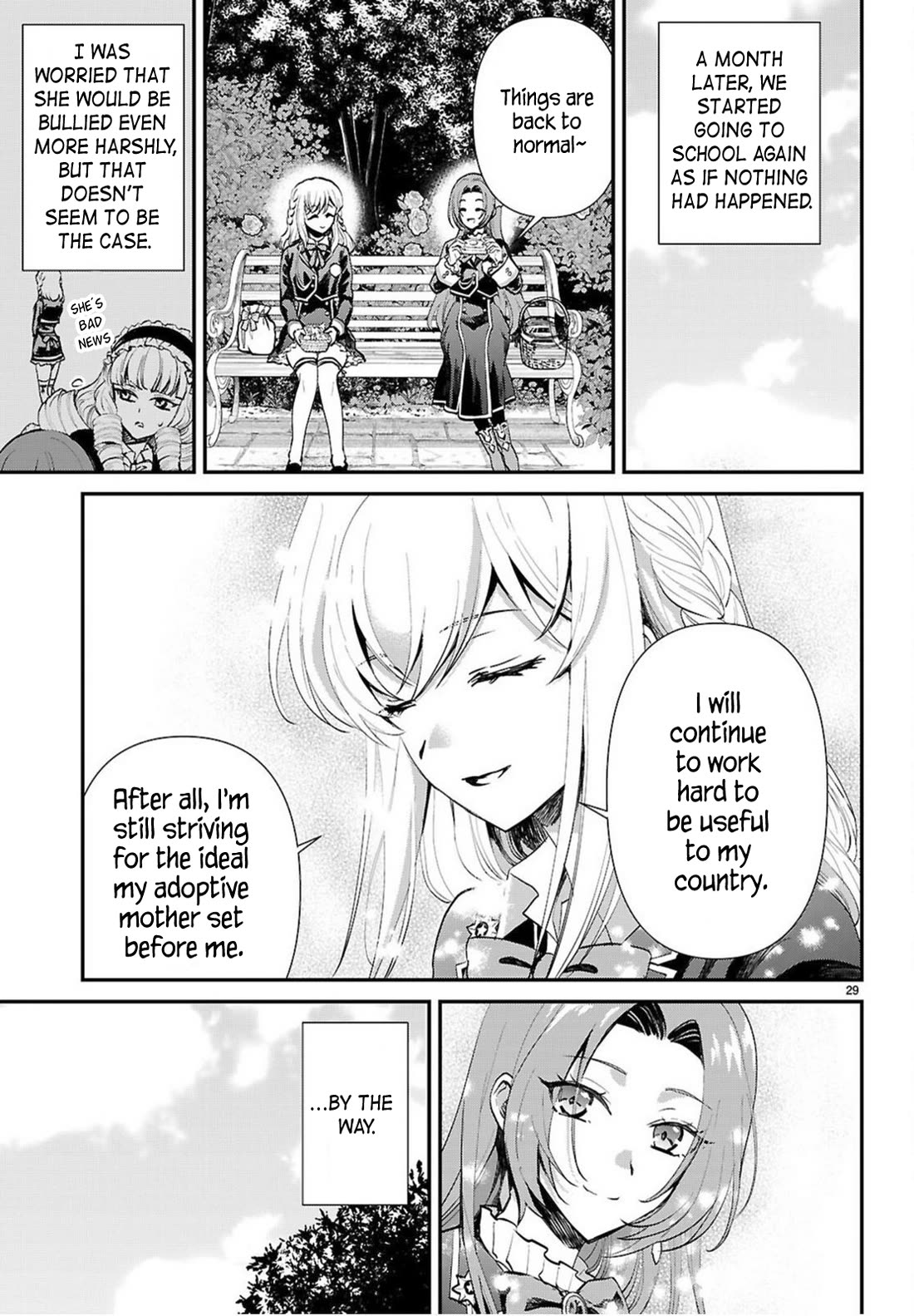 A High School Boy Reincarnates as the Villainous Daughter in an Otome Game. Chapter 20 page 29 - Chapter 20: Ending④ [END]