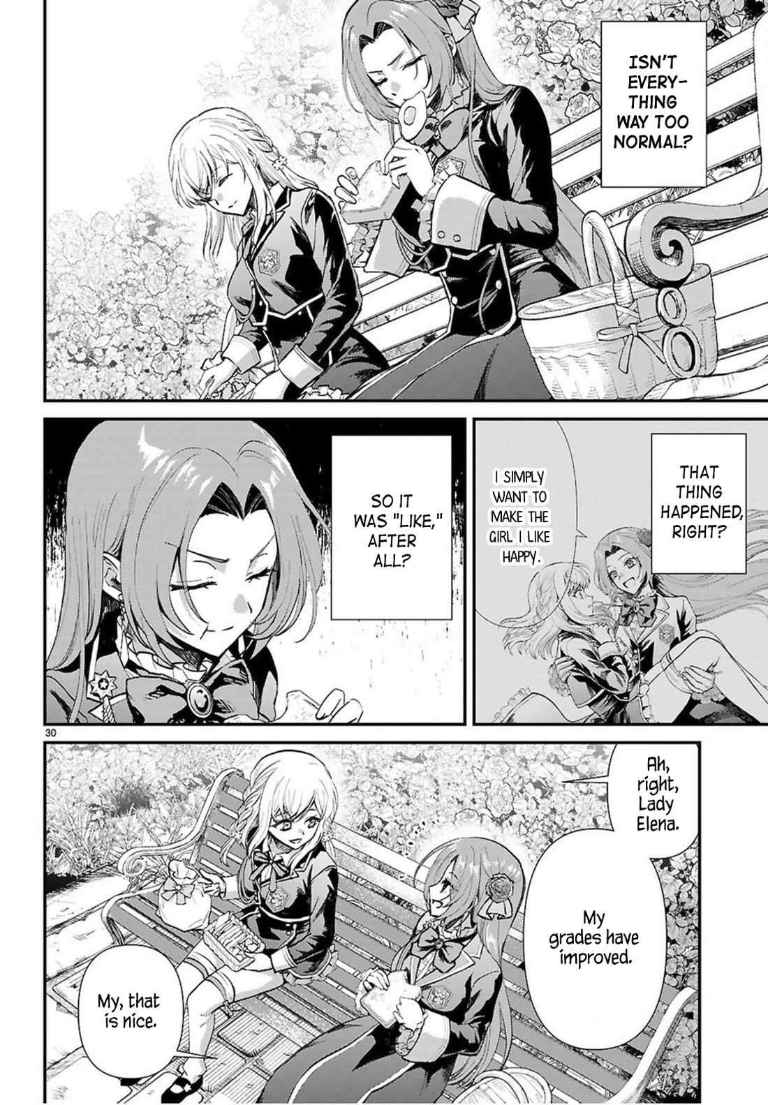 A High School Boy Reincarnates as the Villainous Daughter in an Otome Game. Chapter 20 page 30 - Chapter 20: Ending④ [END]