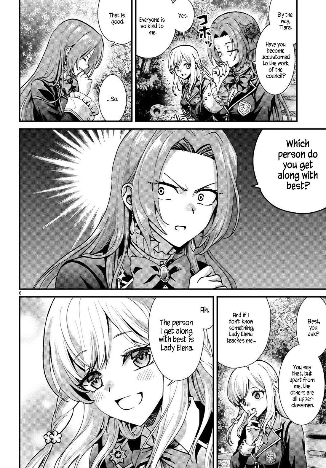 A High School Boy Reincarnates as the Villainous Daughter in an Otome Game. Chapter 3 page 6 - Chapter 3: Hot guys are terrifying