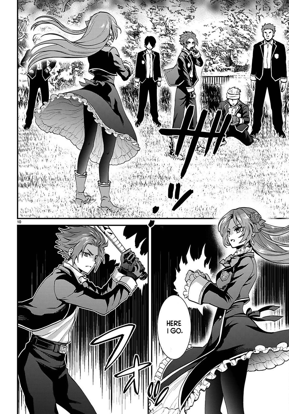 A High School Boy Reincarnates as the Villainous Daughter in an Otome Game. Chapter 4 page 10 - Chapter 4: A delinquent and a noble lady ①