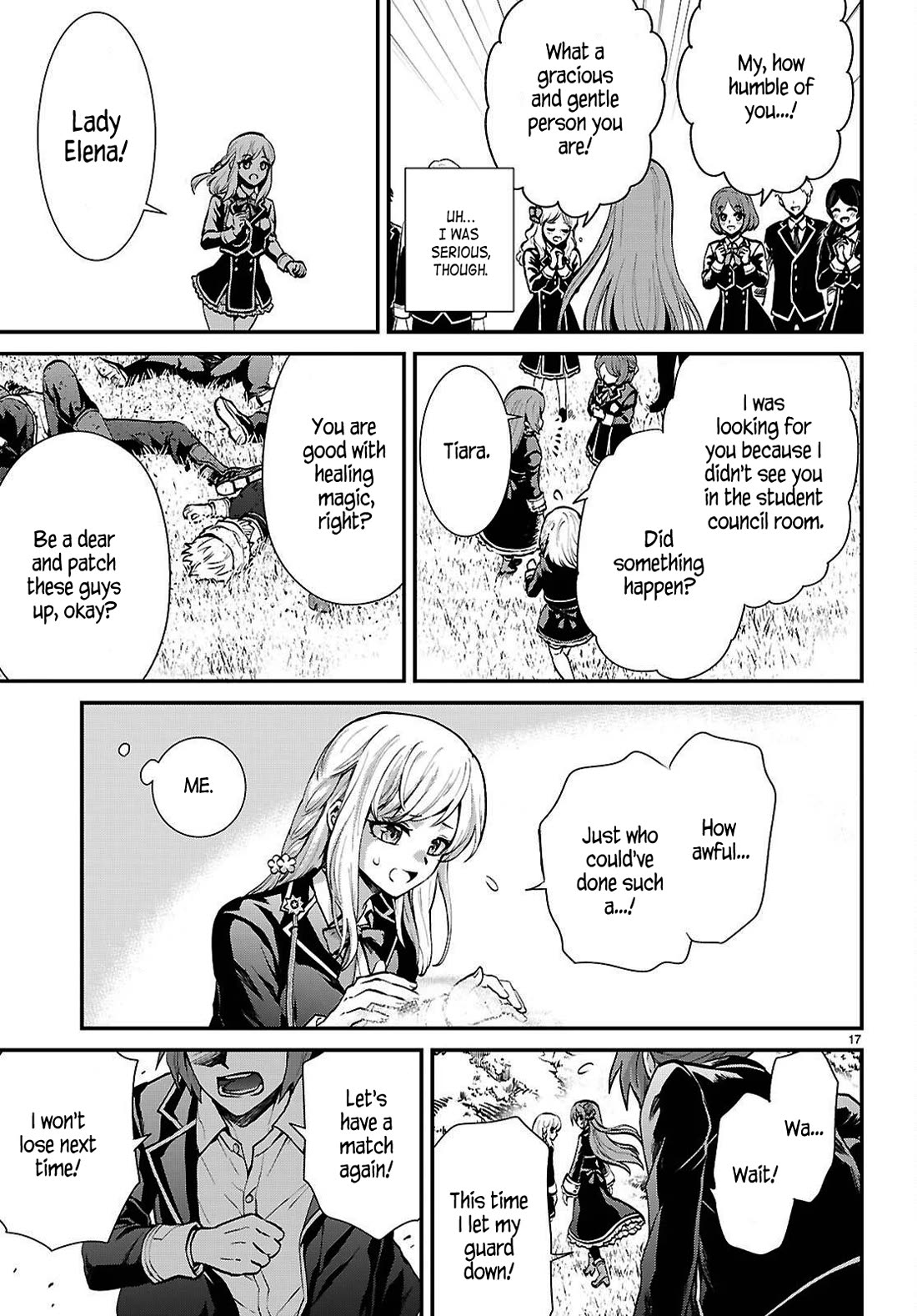 A High School Boy Reincarnates as the Villainous Daughter in an Otome Game. Chapter 4 page 16 - Chapter 4: A delinquent and a noble lady ①