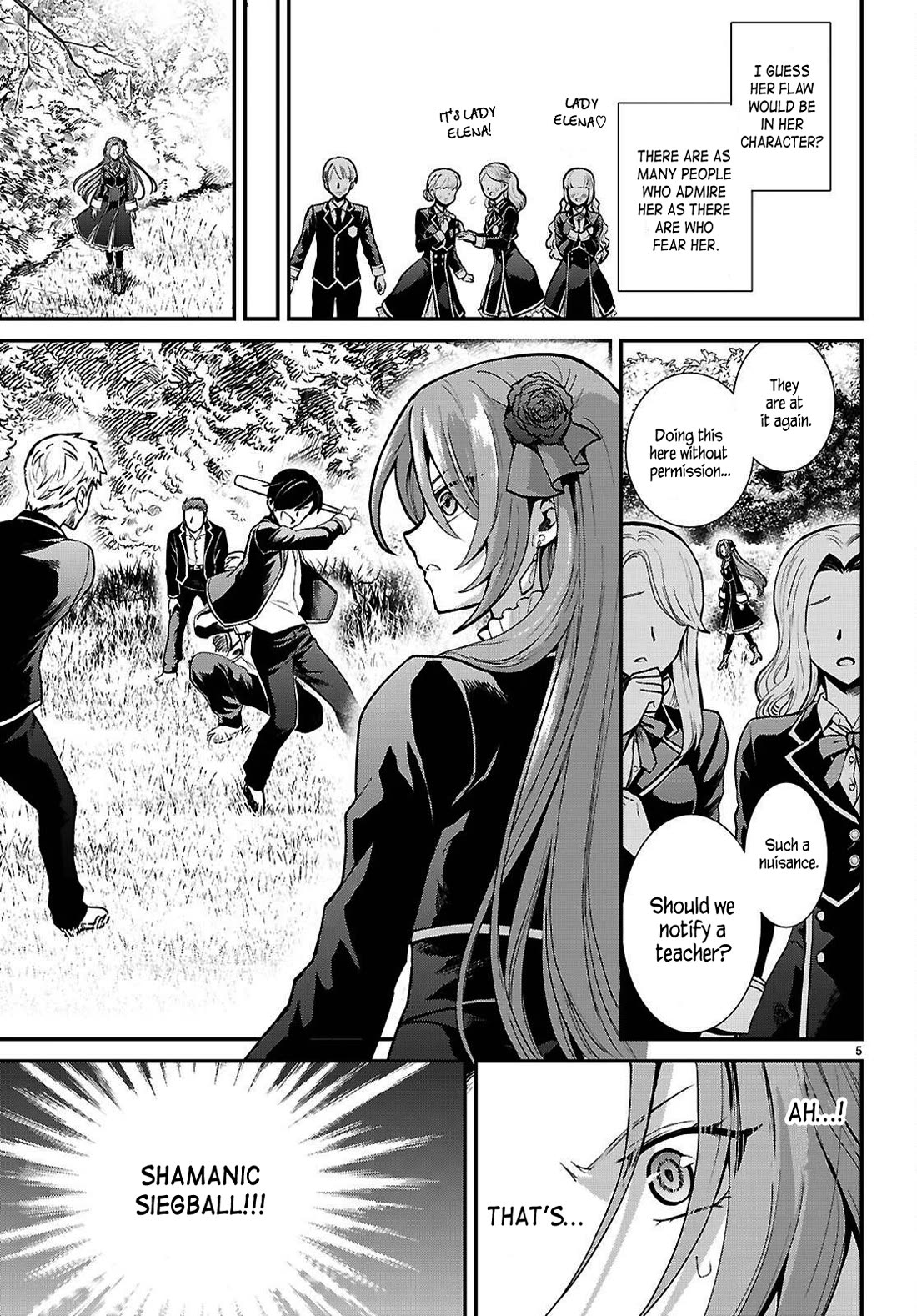 A High School Boy Reincarnates as the Villainous Daughter in an Otome Game. Chapter 4 page 5 - Chapter 4: A delinquent and a noble lady ①