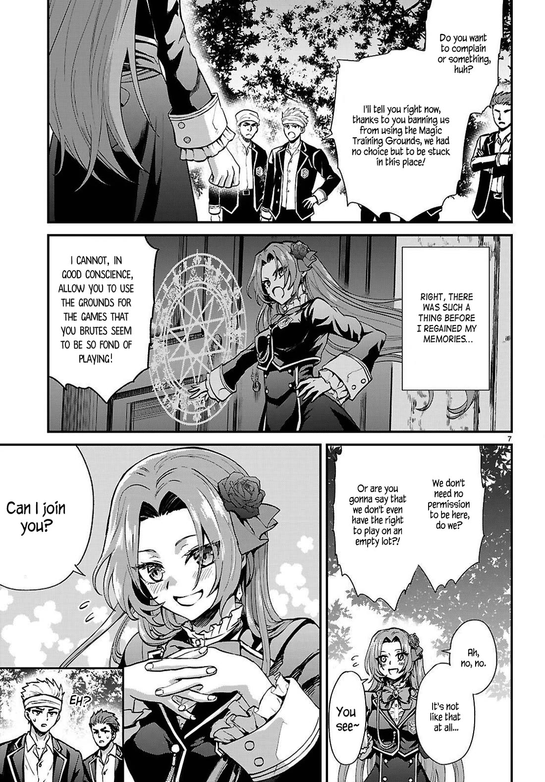 A High School Boy Reincarnates as the Villainous Daughter in an Otome Game. Chapter 4 page 7 - Chapter 4: A delinquent and a noble lady ①