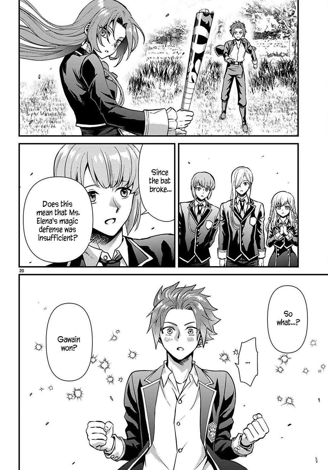 A High School Boy Reincarnates as the Villainous Daughter in an Otome Game. Chapter 5 page 20 - Chapter 5: A delinquent and a noble lady ②
