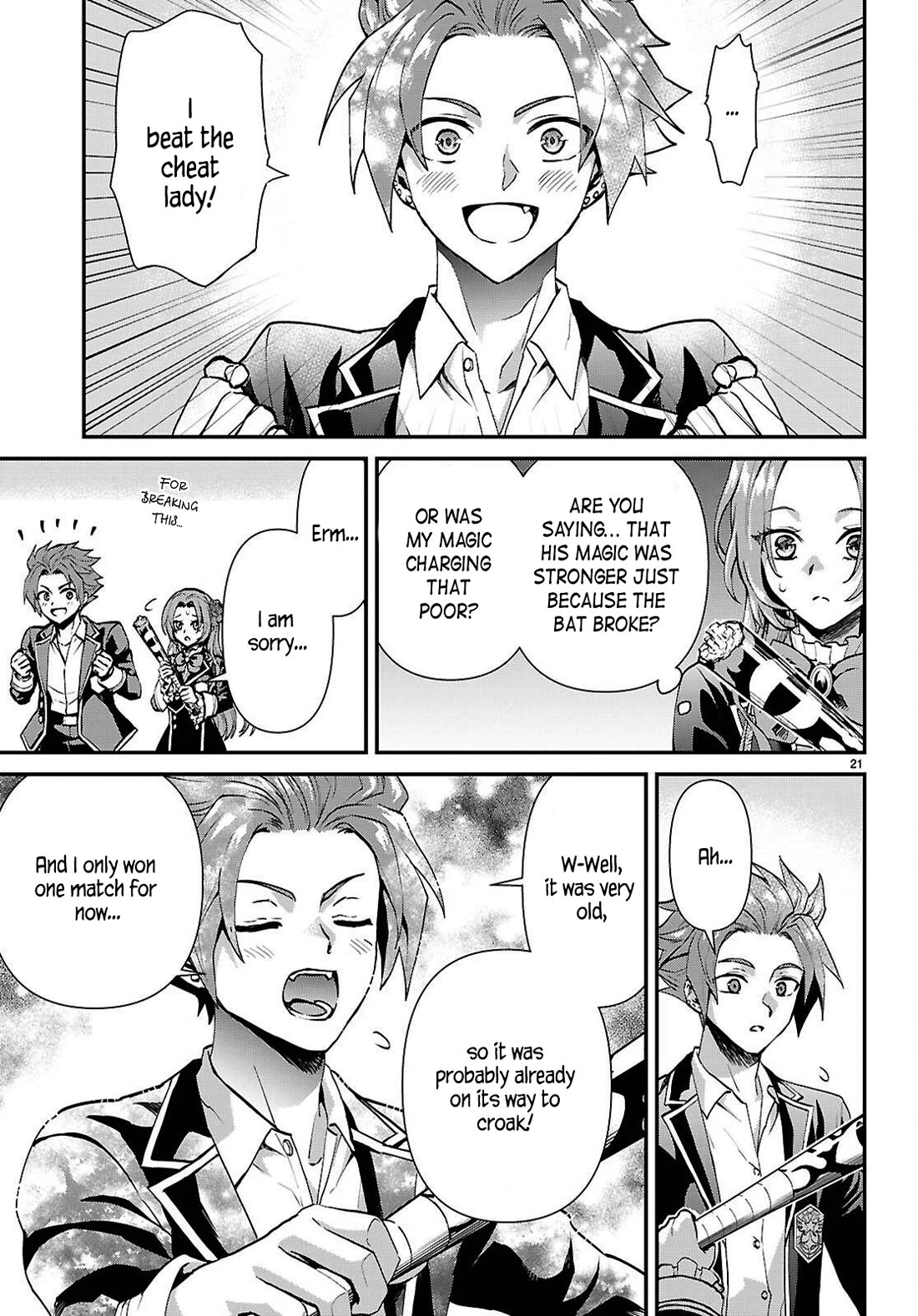 A High School Boy Reincarnates as the Villainous Daughter in an Otome Game. Chapter 5 page 21 - Chapter 5: A delinquent and a noble lady ②