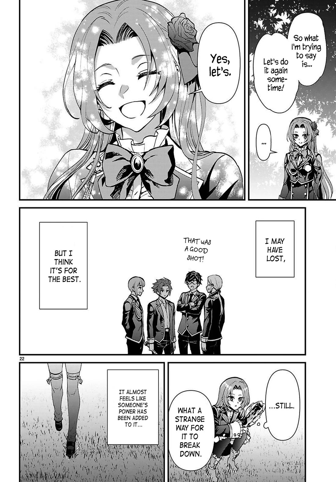 A High School Boy Reincarnates as the Villainous Daughter in an Otome Game. Chapter 5 page 22 - Chapter 5: A delinquent and a noble lady ②