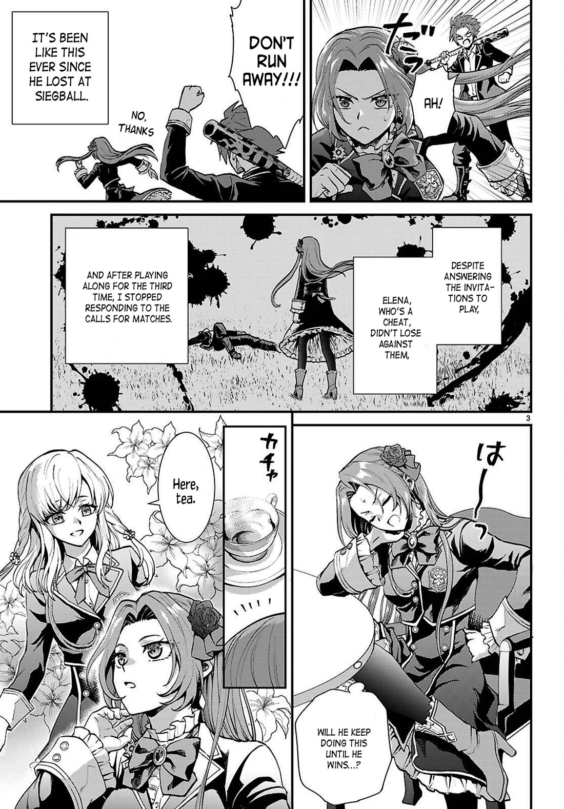 A High School Boy Reincarnates as the Villainous Daughter in an Otome Game. Chapter 5 page 3 - Chapter 5: A delinquent and a noble lady ②
