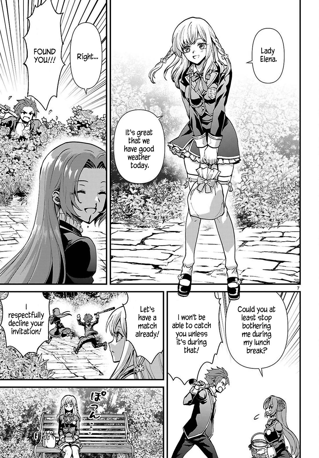 A High School Boy Reincarnates as the Villainous Daughter in an Otome Game. Chapter 5 page 7 - Chapter 5: A delinquent and a noble lady ②