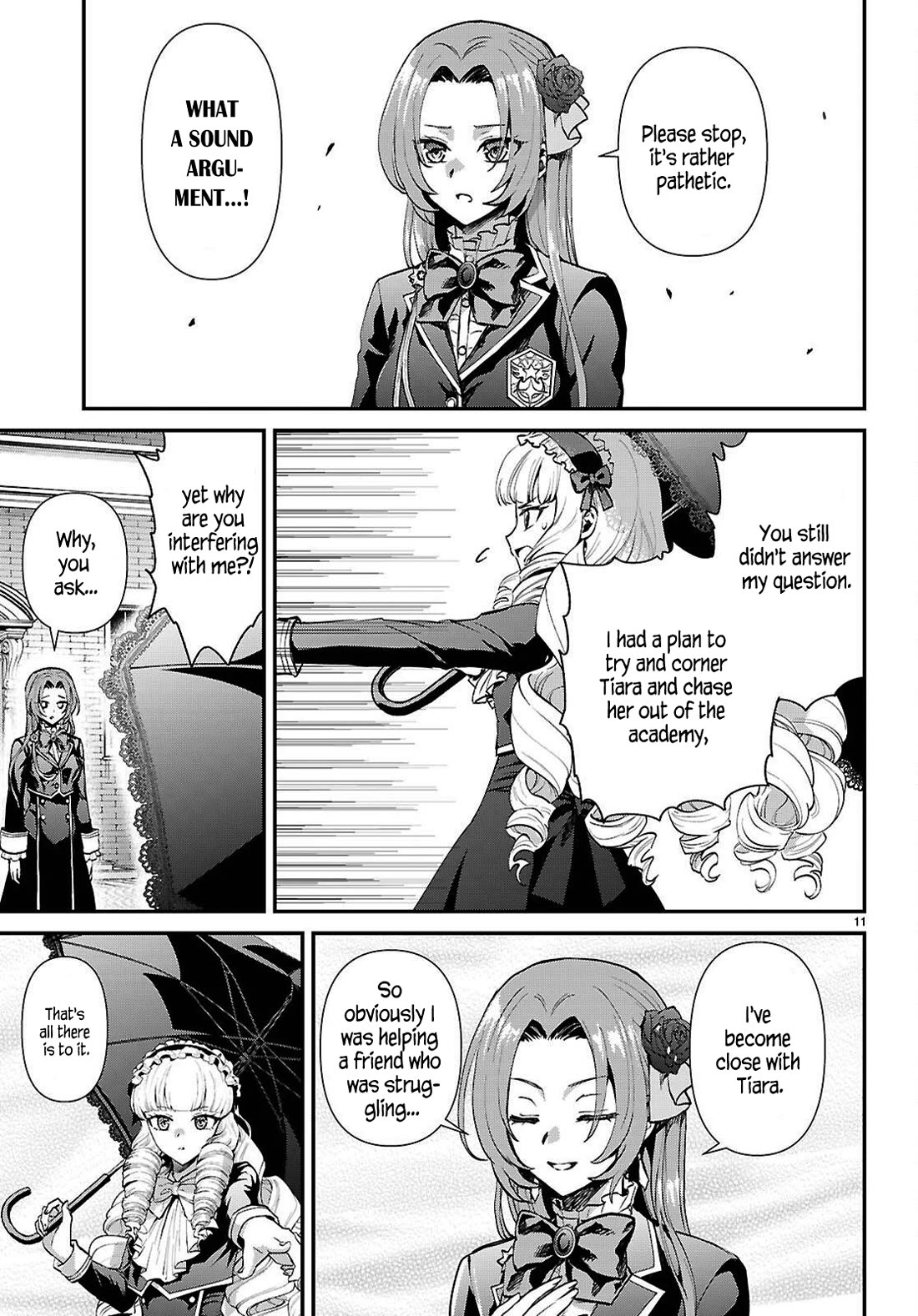 A High School Boy Reincarnates as the Villainous Daughter in an Otome Game. Chapter 7 page 11 - Chapter 7: Is this a love letter?