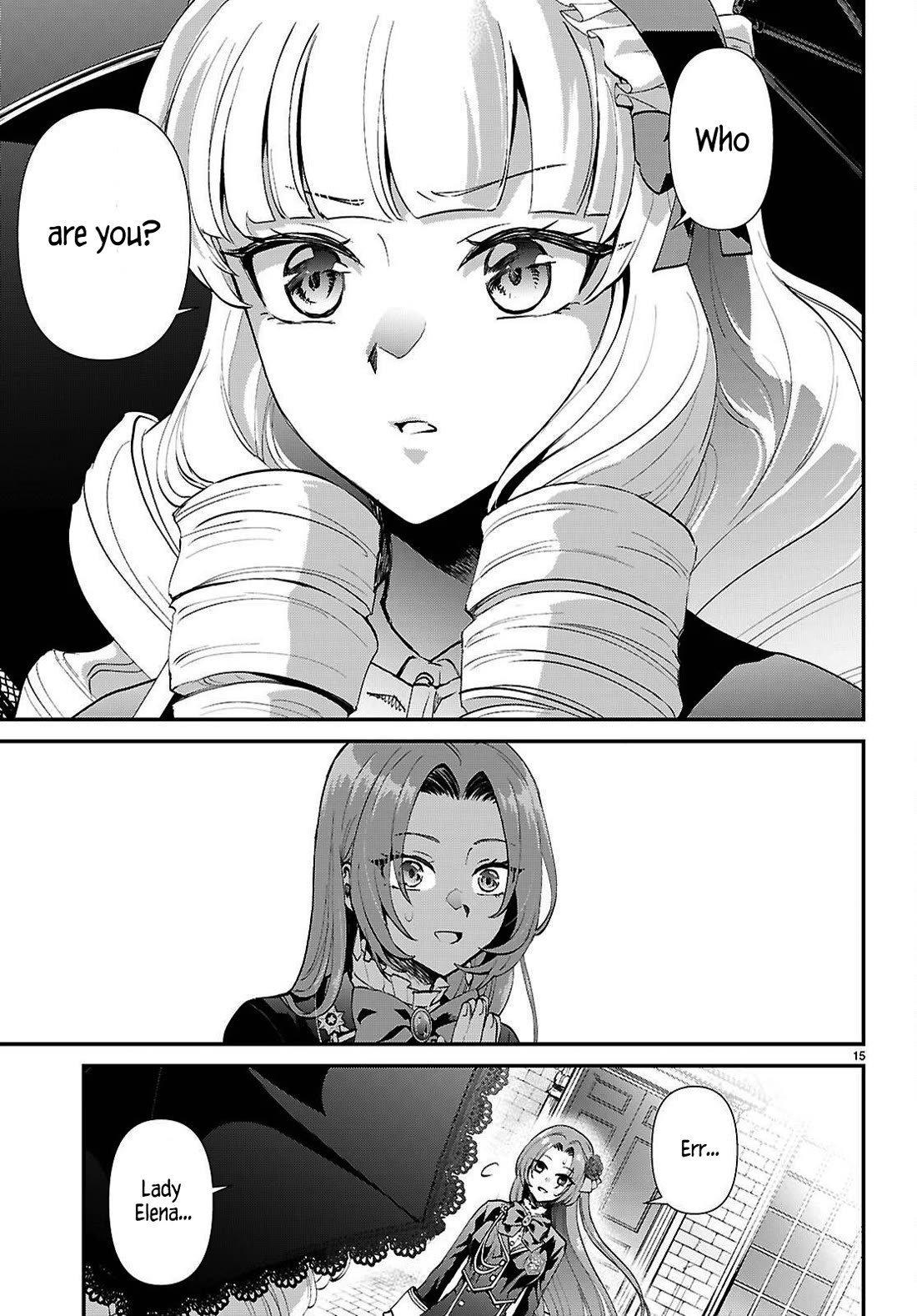 A High School Boy Reincarnates as the Villainous Daughter in an Otome Game. Chapter 7 page 15 - Chapter 7: Is this a love letter?