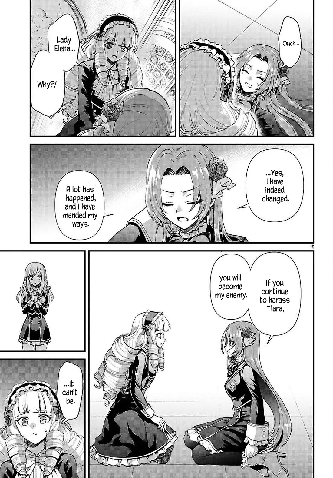 A High School Boy Reincarnates as the Villainous Daughter in an Otome Game. Chapter 7 page 19 - Chapter 7: Is this a love letter?