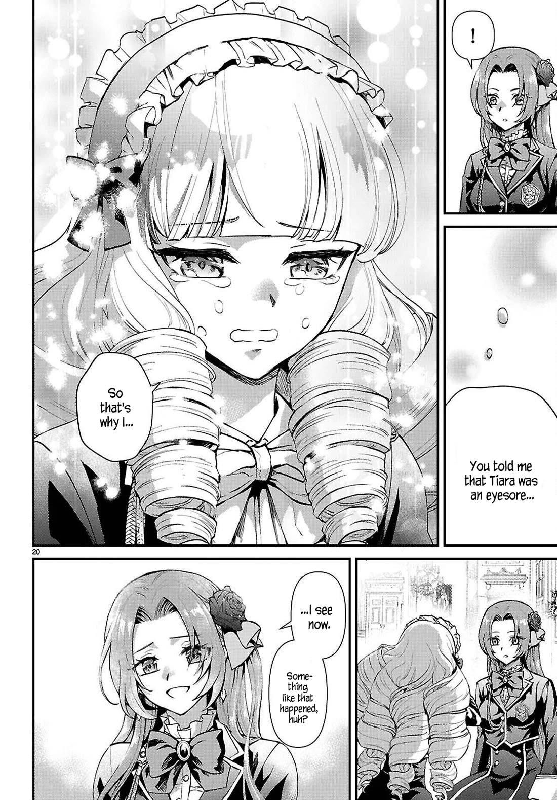 A High School Boy Reincarnates as the Villainous Daughter in an Otome Game. Chapter 7 page 20 - Chapter 7: Is this a love letter?
