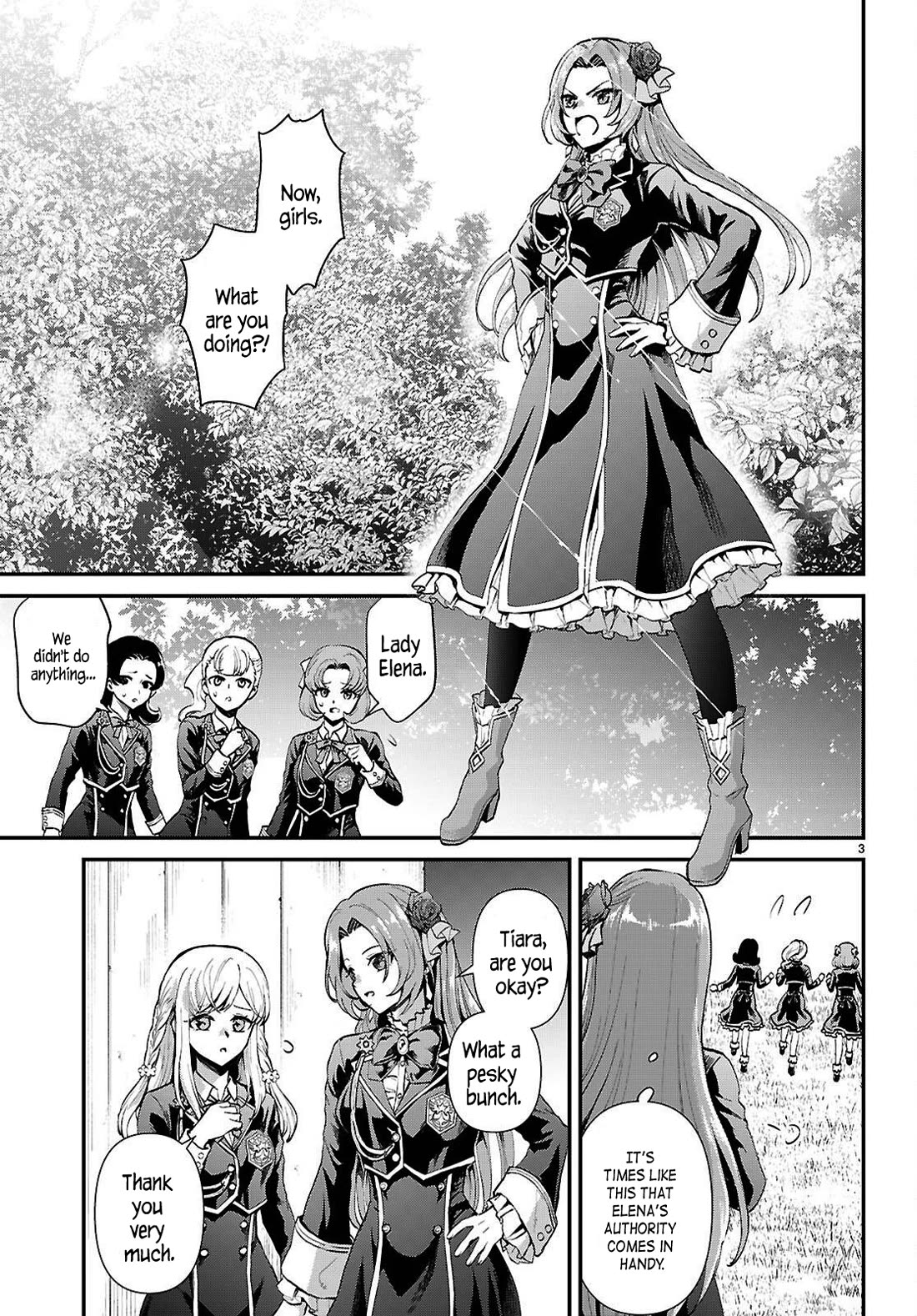 A High School Boy Reincarnates as the Villainous Daughter in an Otome Game. Chapter 7 page 3 - Chapter 7: Is this a love letter?