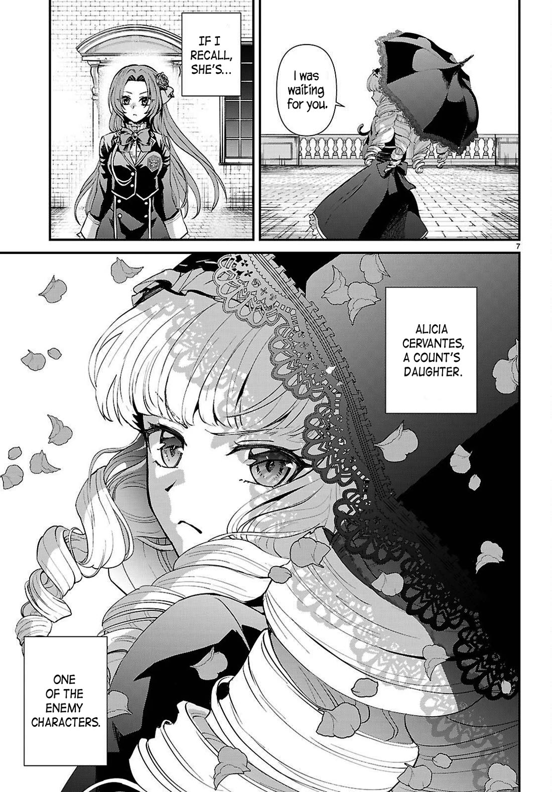 A High School Boy Reincarnates as the Villainous Daughter in an Otome Game. Chapter 7 page 7 - Chapter 7: Is this a love letter?