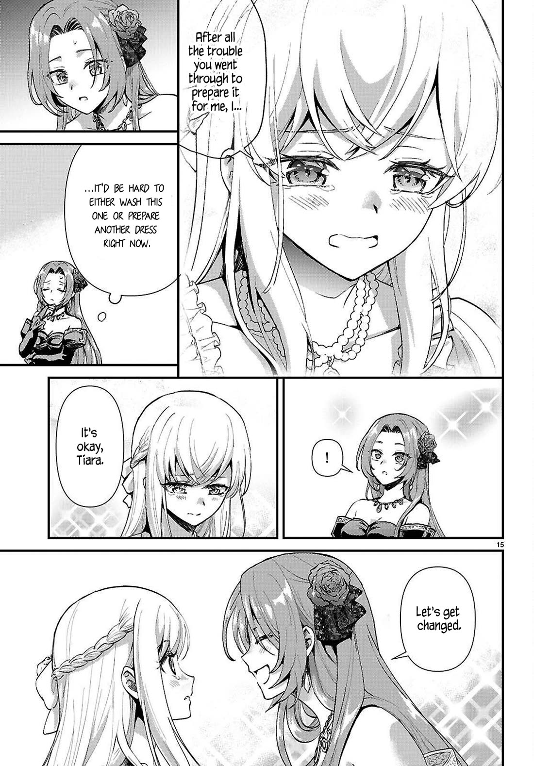 A High School Boy Reincarnates as the Villainous Daughter in an Otome Game. Chapter 8 page 15 - Chapter 8: A villainous daughter dances