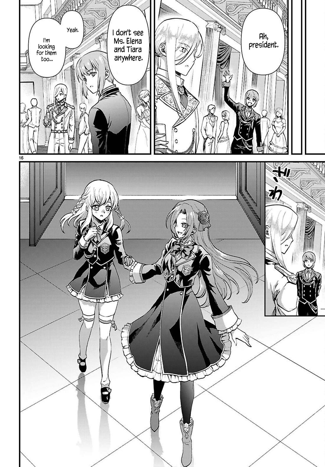 A High School Boy Reincarnates as the Villainous Daughter in an Otome Game. Chapter 8 page 16 - Chapter 8: A villainous daughter dances