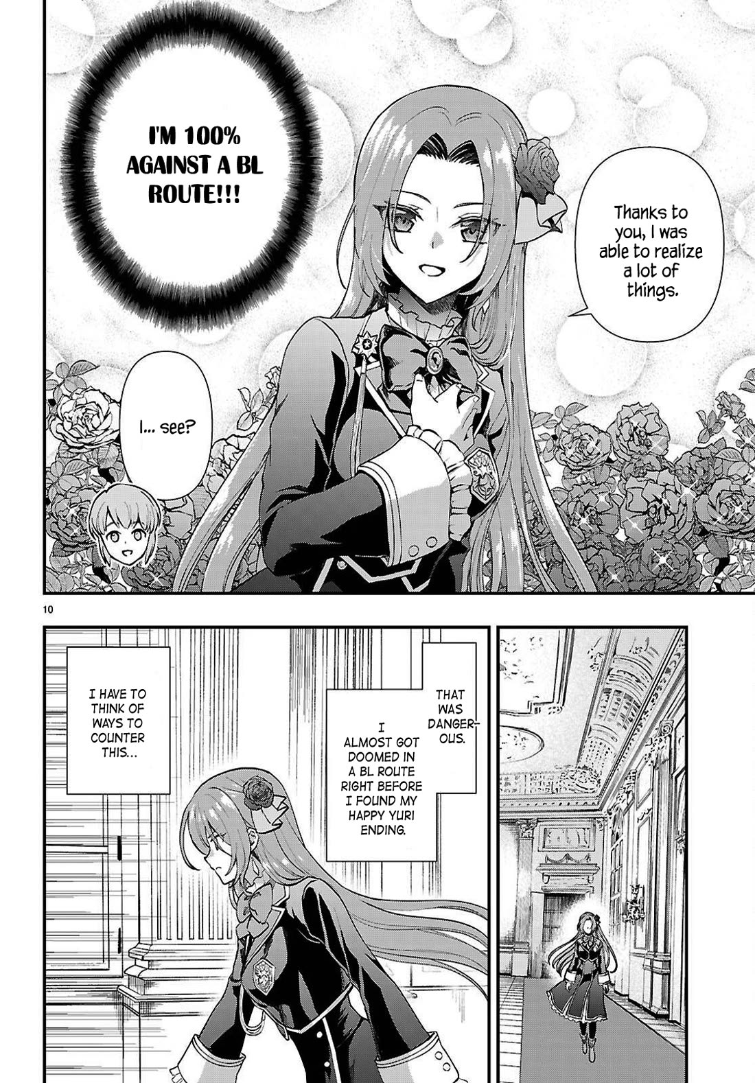 A High School Boy Reincarnates as the Villainous Daughter in an Otome Game. Chapter 9 page 10 - Chapter 9: Lilies or roses?