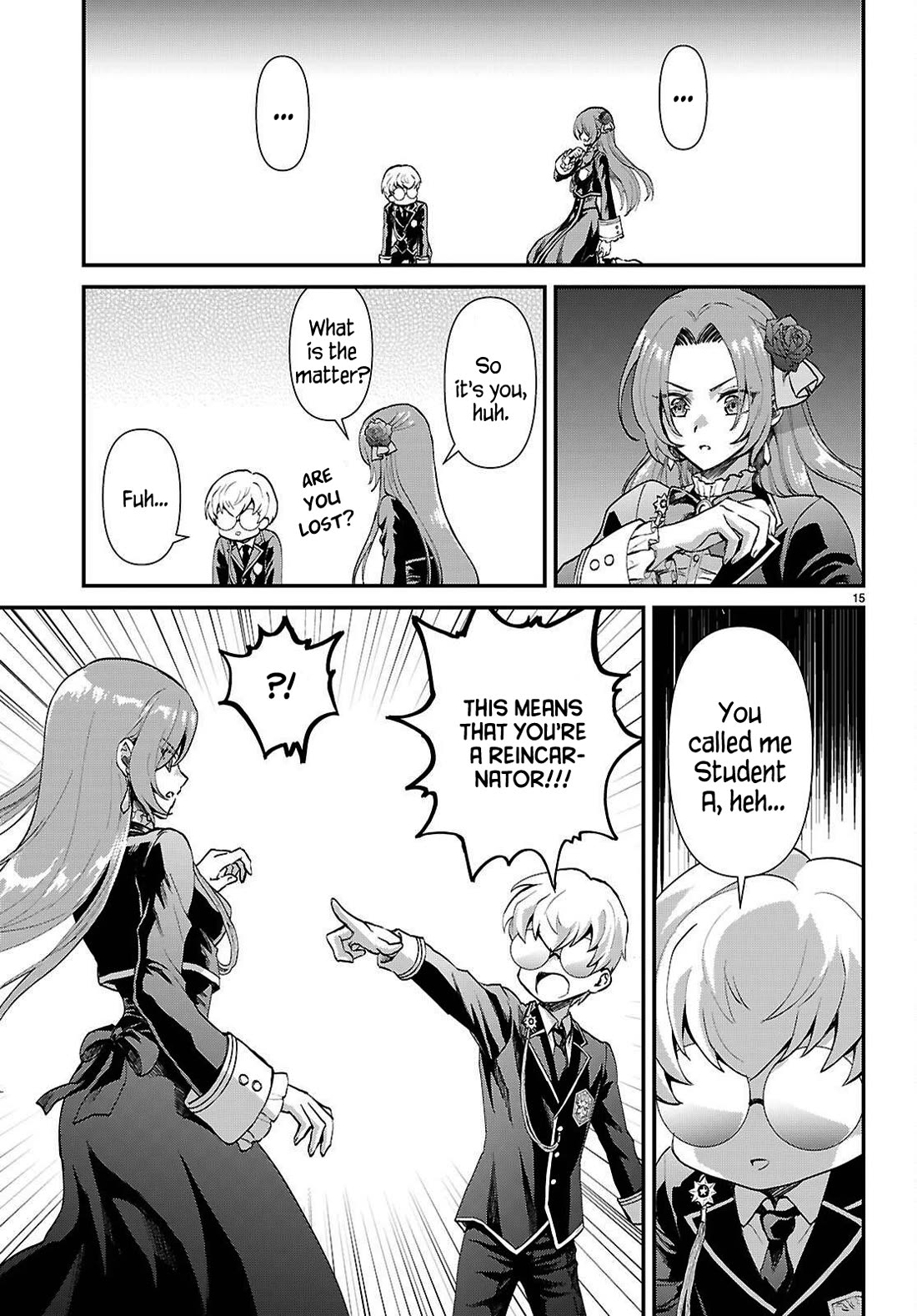 A High School Boy Reincarnates as the Villainous Daughter in an Otome Game. Chapter 9 page 15 - Chapter 9: Lilies or roses?