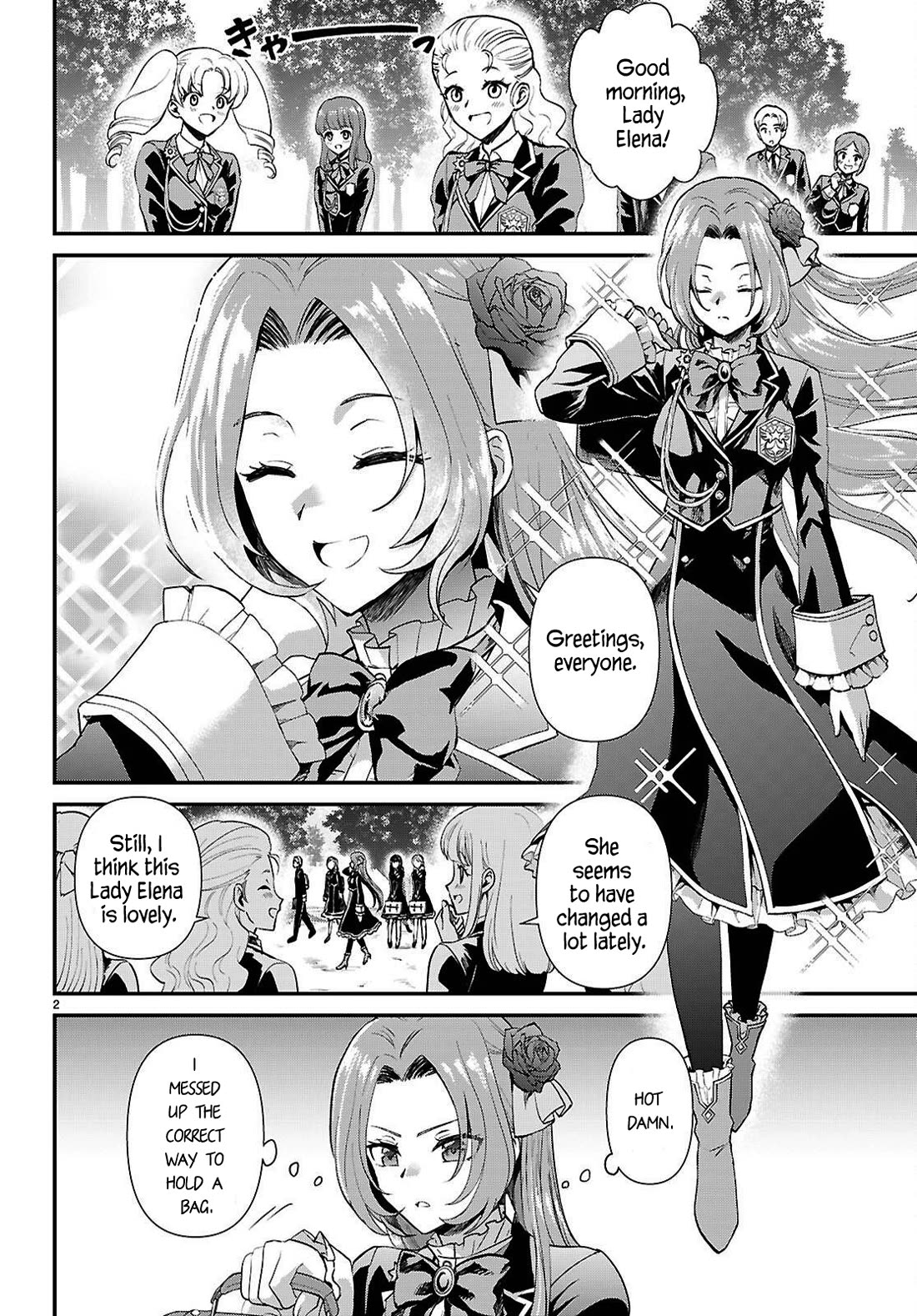 A High School Boy Reincarnates as the Villainous Daughter in an Otome Game. Chapter 9 page 2 - Chapter 9: Lilies or roses?