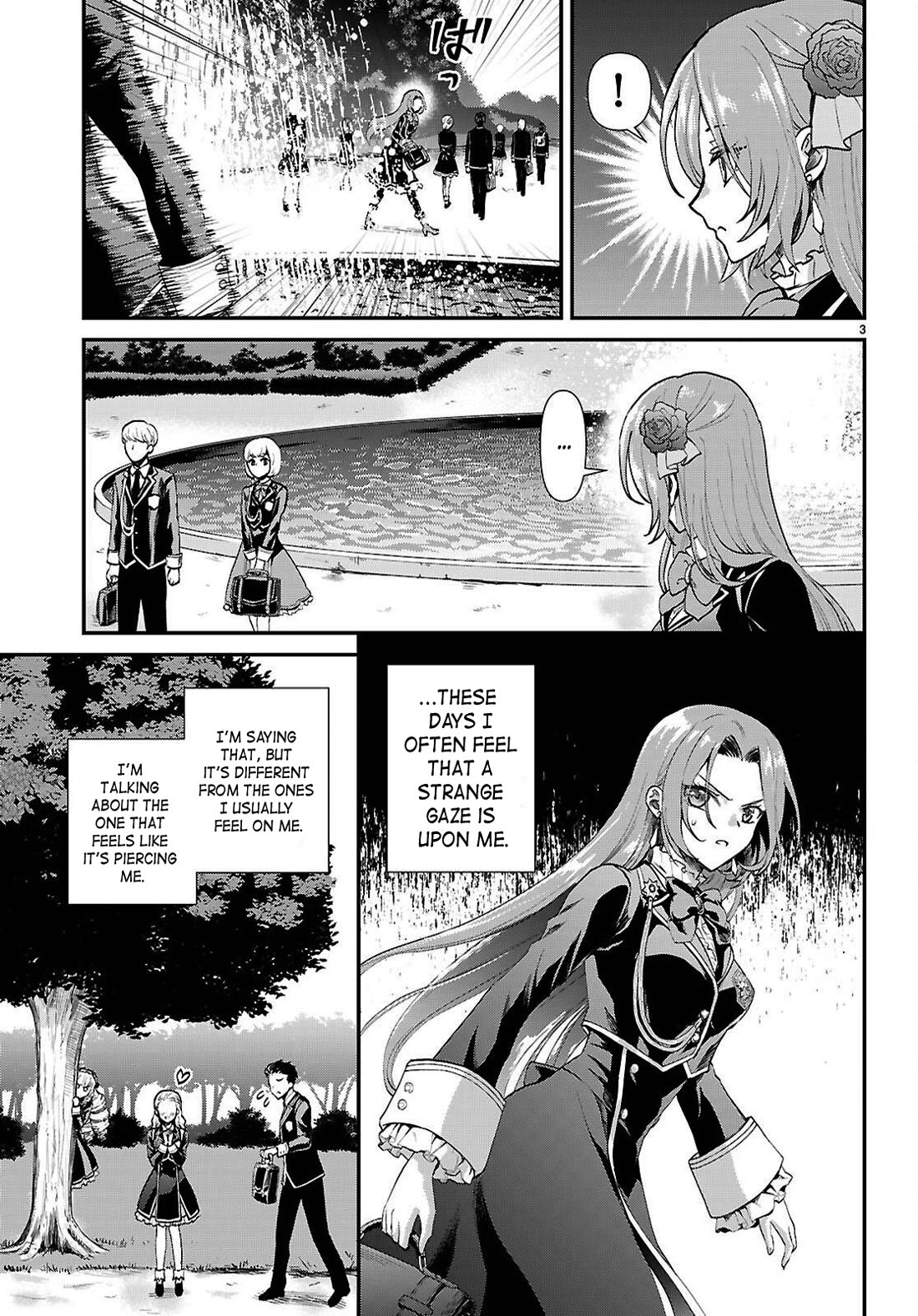 A High School Boy Reincarnates as the Villainous Daughter in an Otome Game. Chapter 9 page 3 - Chapter 9: Lilies or roses?