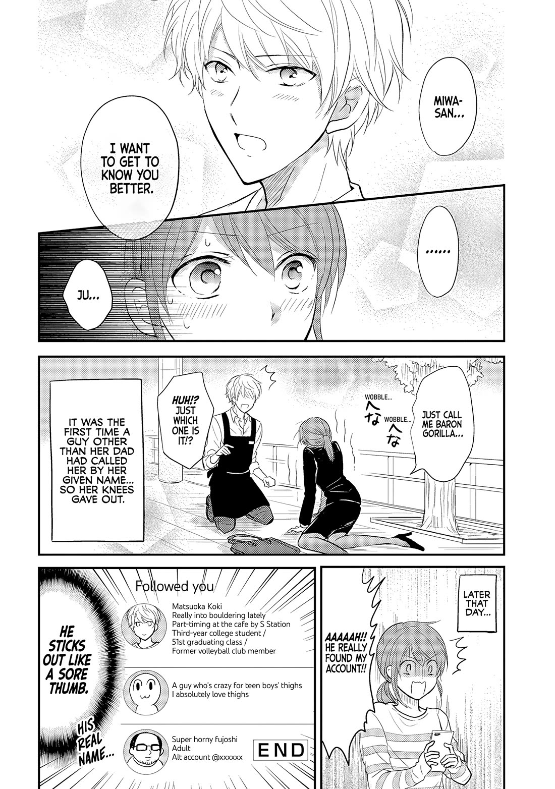 A High School Girl and A Private Teacher Chapter 18.2 page 4 - Chapter 18.2: Part-Time Job