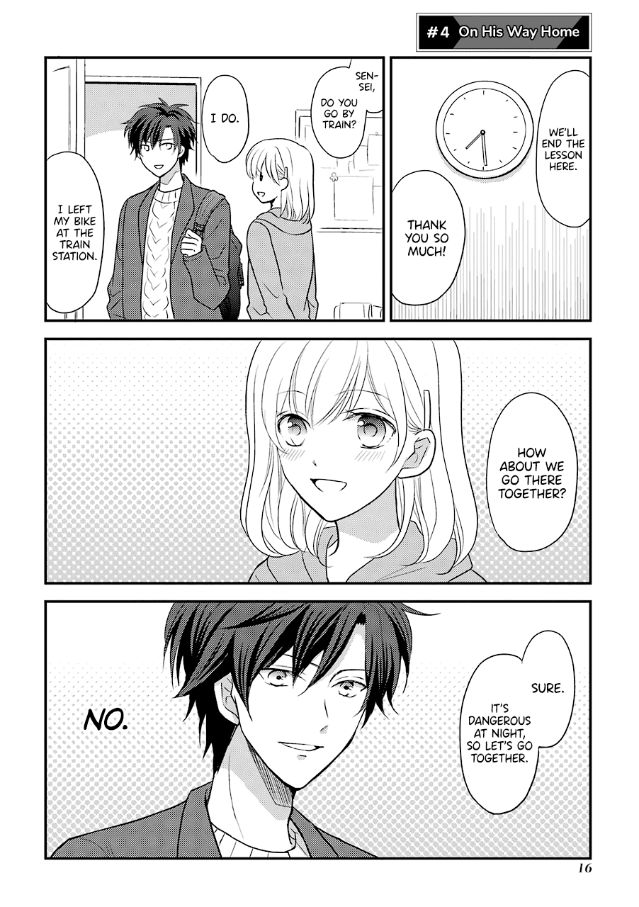 A High School Girl and A Private Teacher Chapter 4 page 1 - Chapter 4: On His Way Home