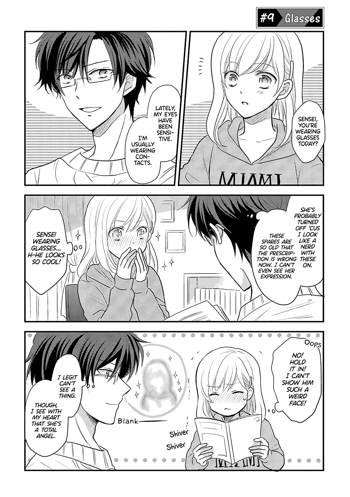 A High School Girl and A Private Teacher Chapter 9 page 1 - Chapter 9: Glasses