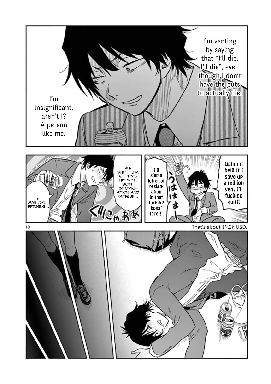 A High School Girl Raises a Corporate Slave Chapter 1 page 11 - Chapter 1: Raised by Me