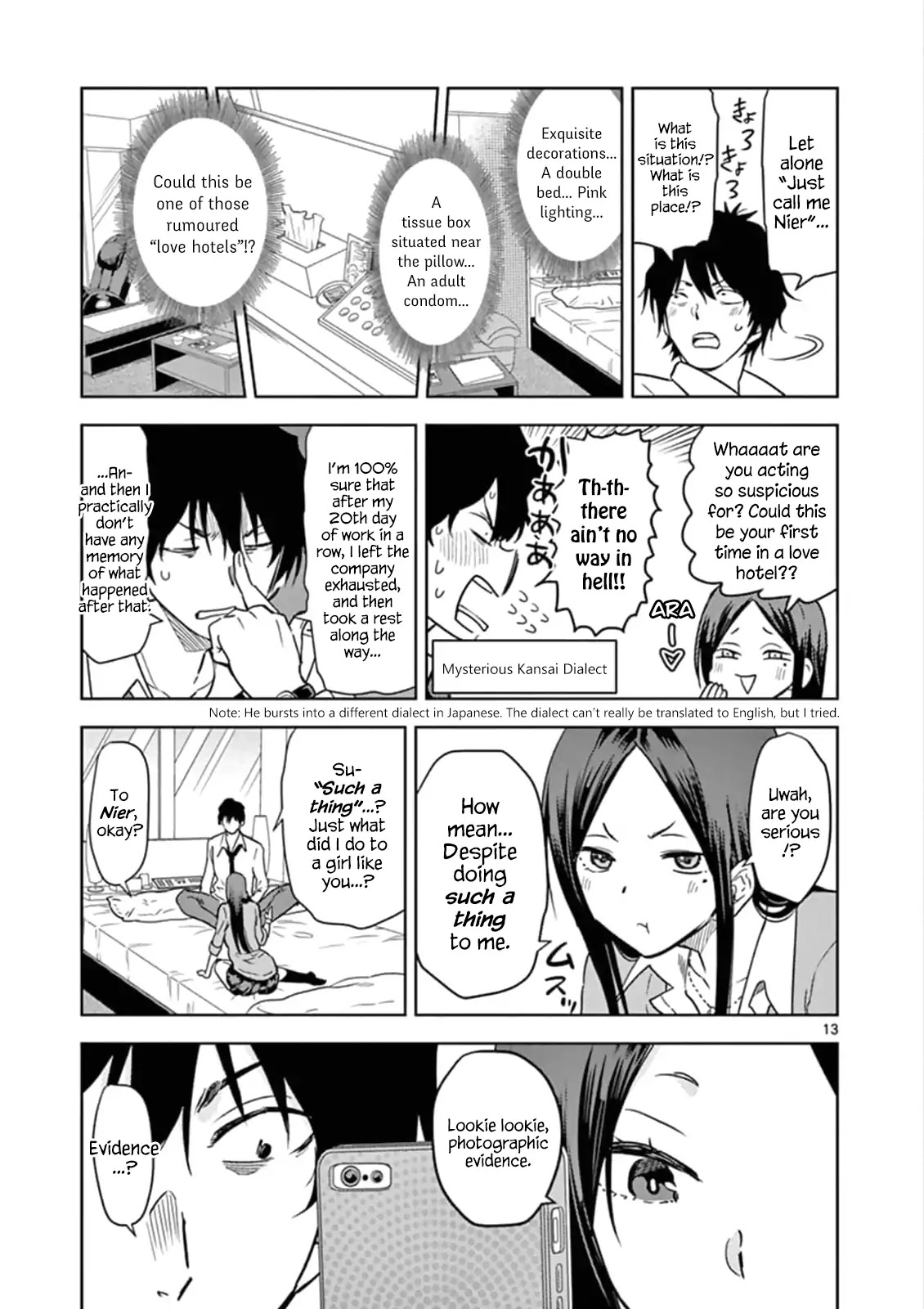 A High School Girl Raises a Corporate Slave Chapter 1 page 14 - Chapter 1: Raised by Me