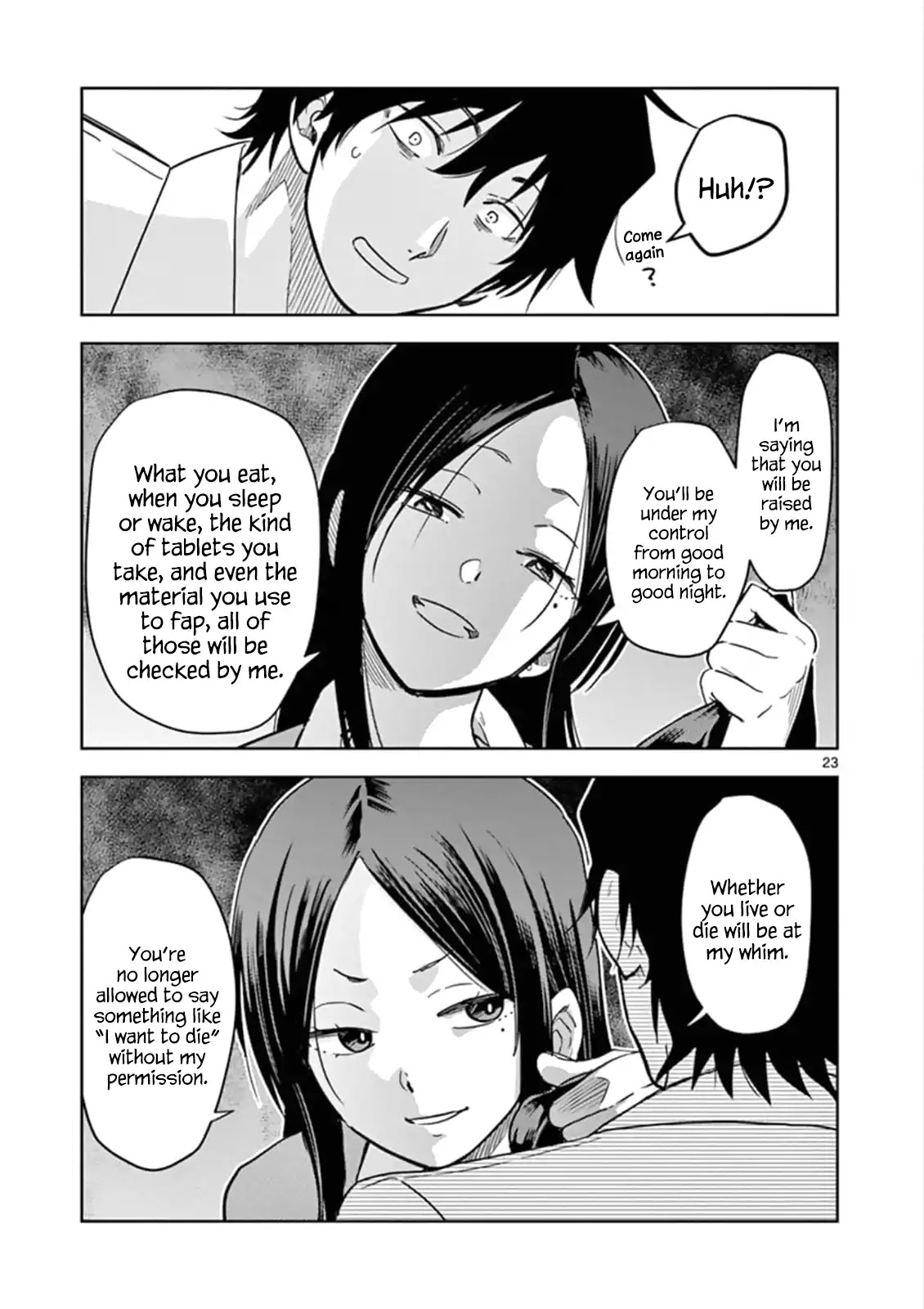 A High School Girl Raises a Corporate Slave Chapter 1 page 24 - Chapter 1: Raised by Me