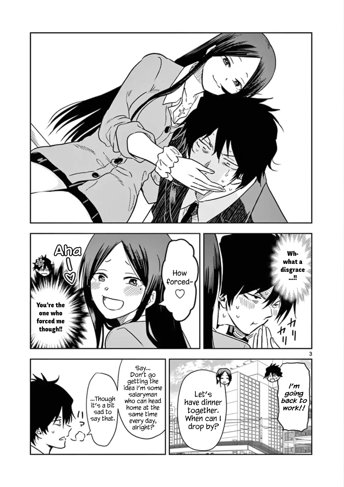 A High School Girl Raises a Corporate Slave Chapter 1 page 4 - Chapter 1: Raised by Me