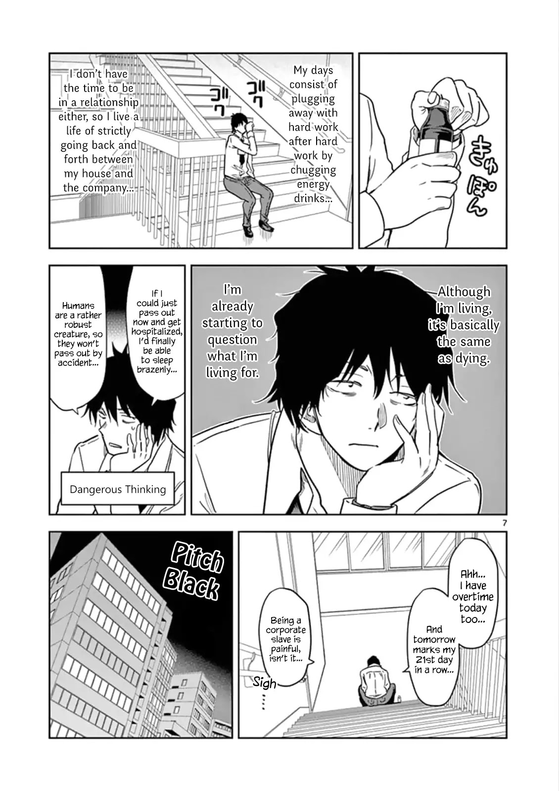 A High School Girl Raises a Corporate Slave Chapter 1 page 8 - Chapter 1: Raised by Me