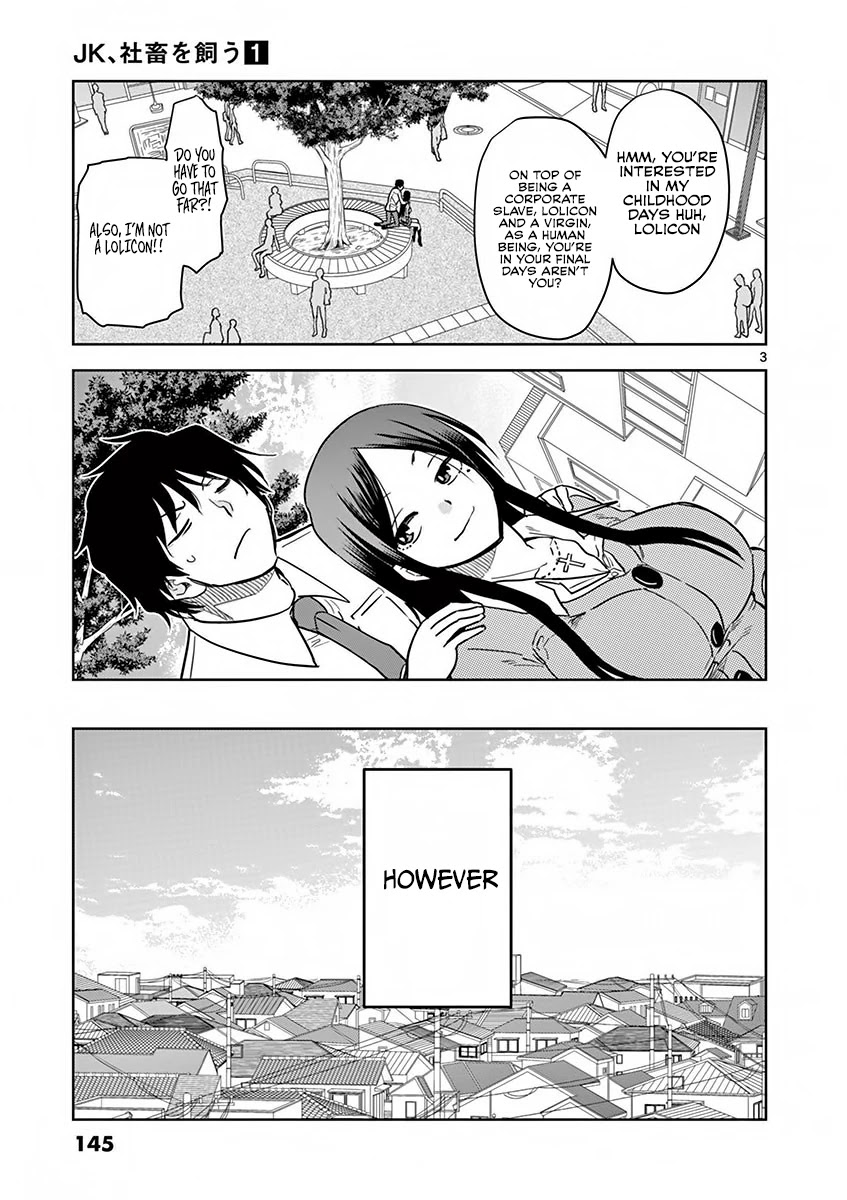 A High School Girl Raises a Corporate Slave Chapter 10 page 4 - Chapter 10: The Me 8 Years Ago