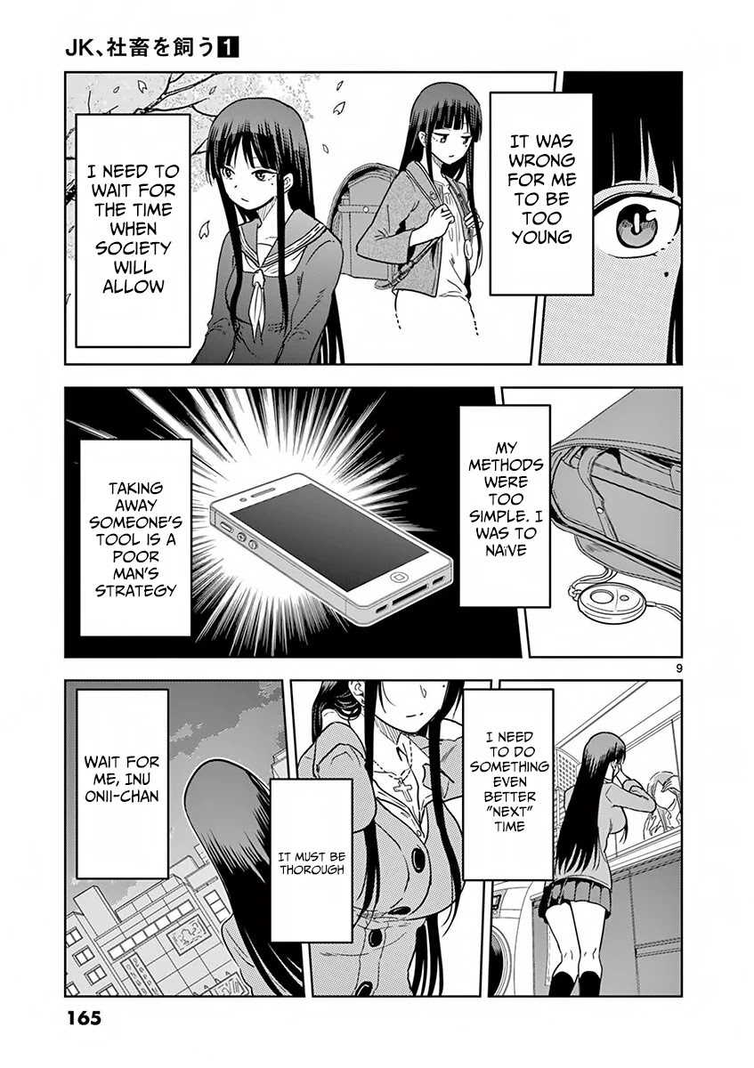 A High School Girl Raises a Corporate Slave Chapter 11 page 10 - Chapter 11: Inu Onii Chan